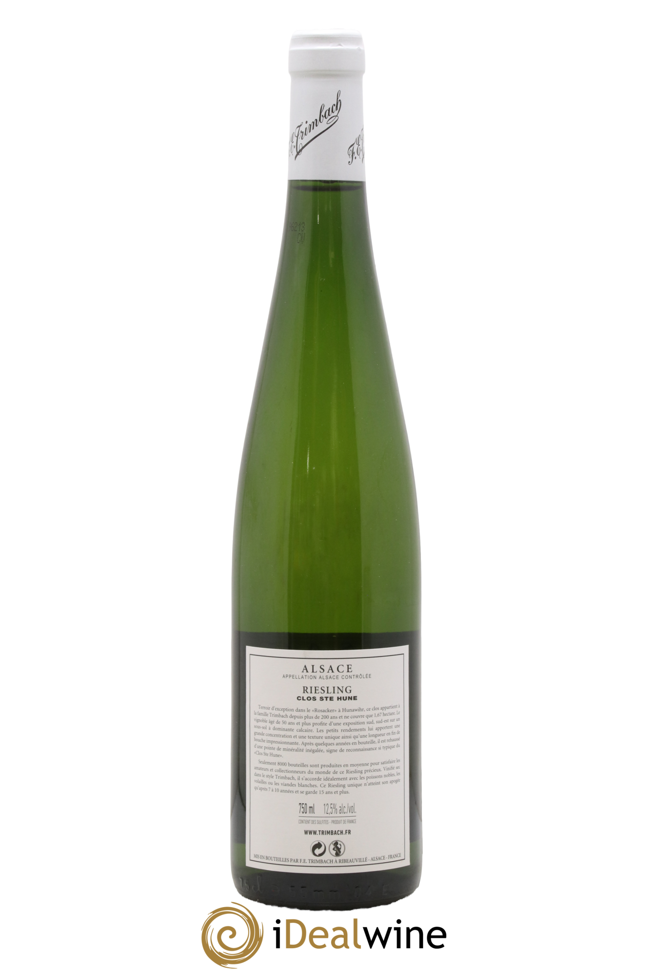 Alsace Riesling Clos Sainte-Hune Trimbach (Domaine) 2012 - Lot de 1 bouteille - 1