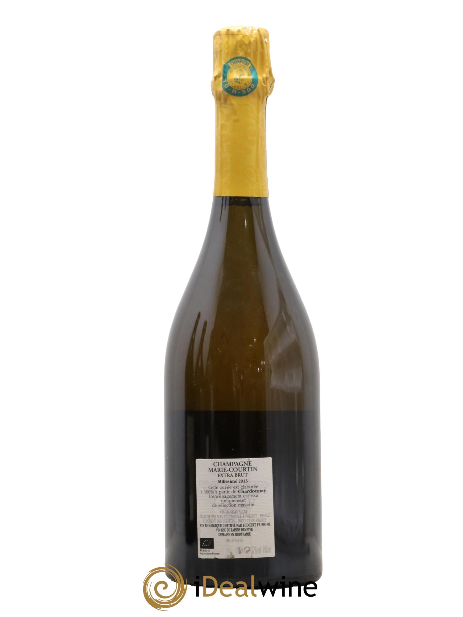 Champagne Eloquence Marie Courtin 2013 - Lot de 1 bouteille - 1