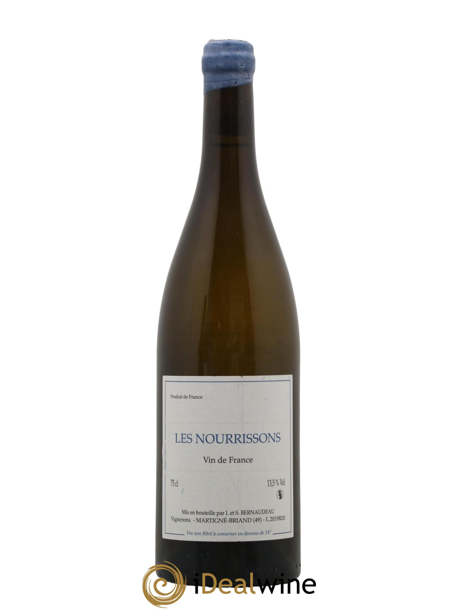 Vin de France Les Nourrissons Stéphane Bernaudeau 2019 - Lot de 1 bouteille - 0