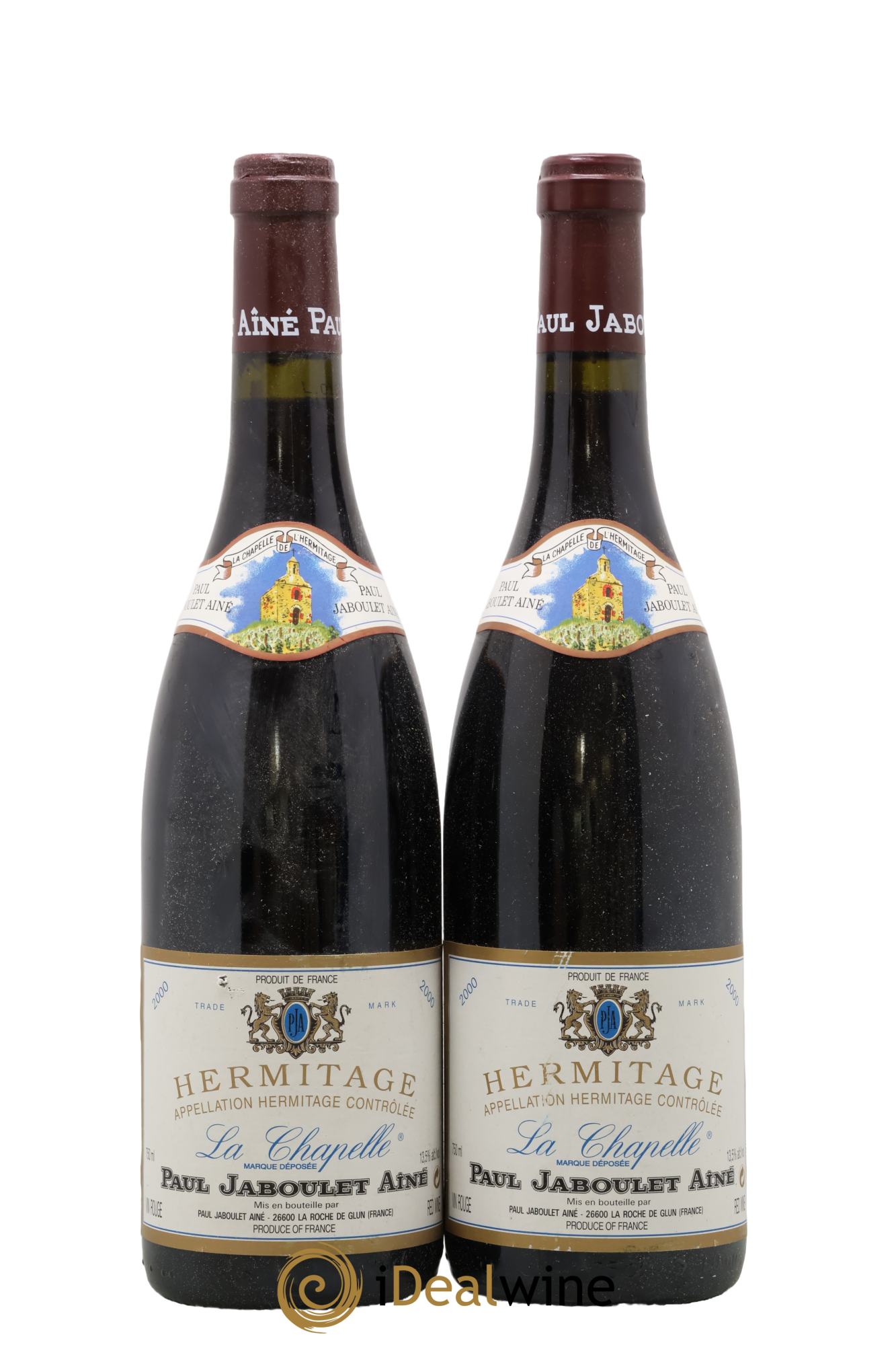 Hermitage La Chapelle Paul Jaboulet Ainé 2000 - Lot de 2 bouteilles - 0