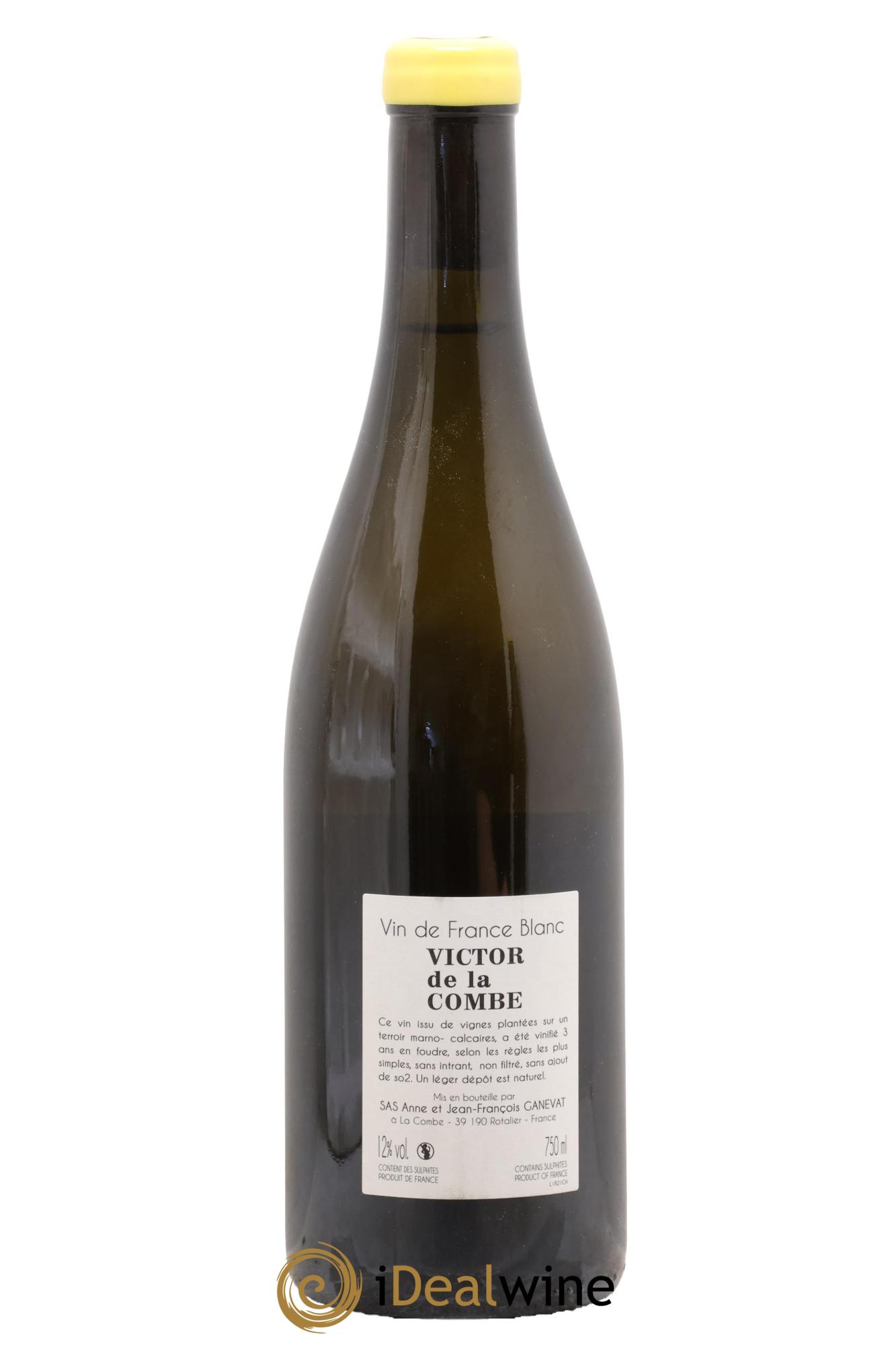 Vin de France Victor de la Combe Anne et Jean François Ganevat 2018 - Lot de 1 bouteille - 1
