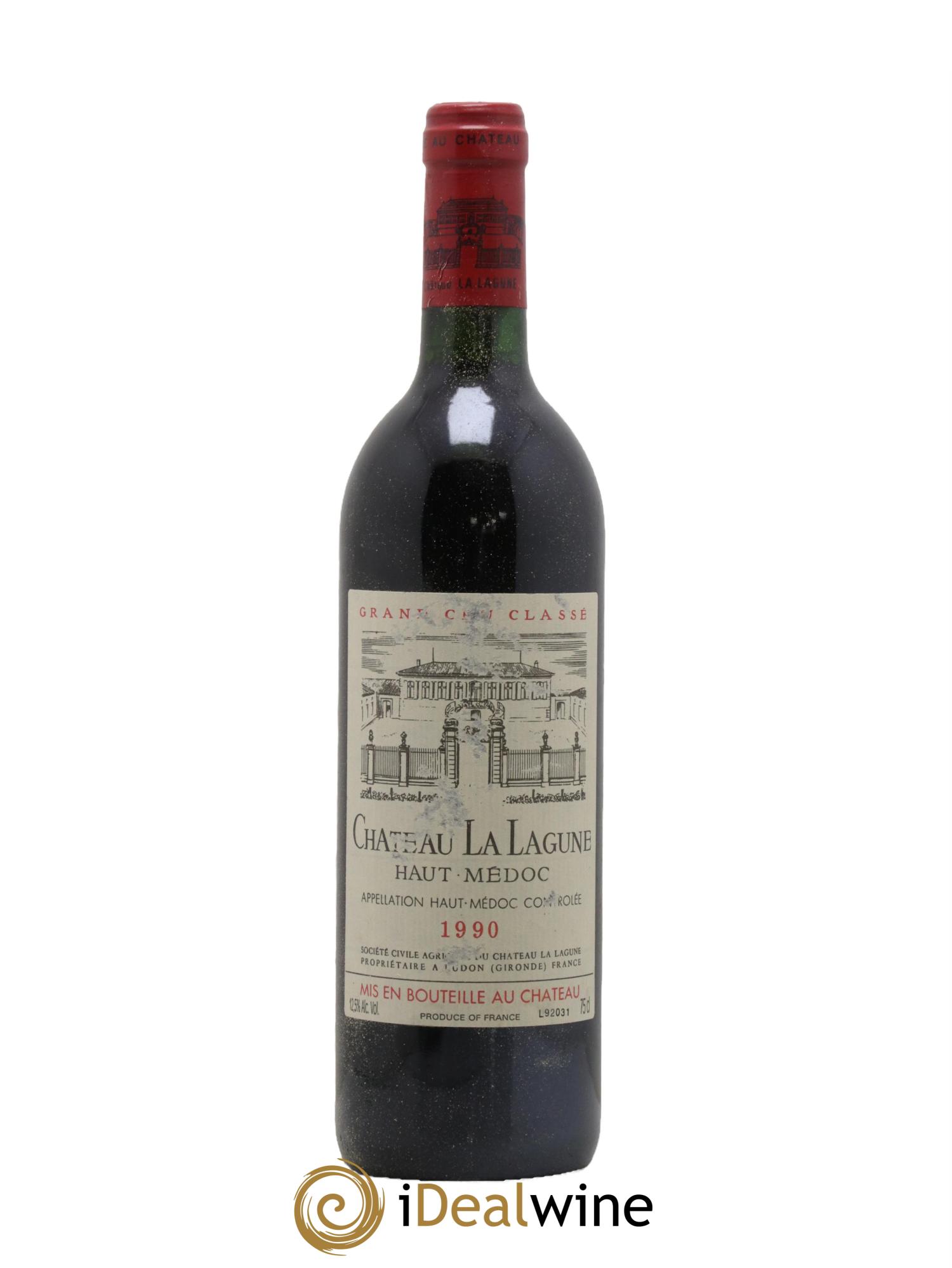 Château la Lagune 3ème Grand Cru Classé 1990 - Lot de 1 bouteille - 0