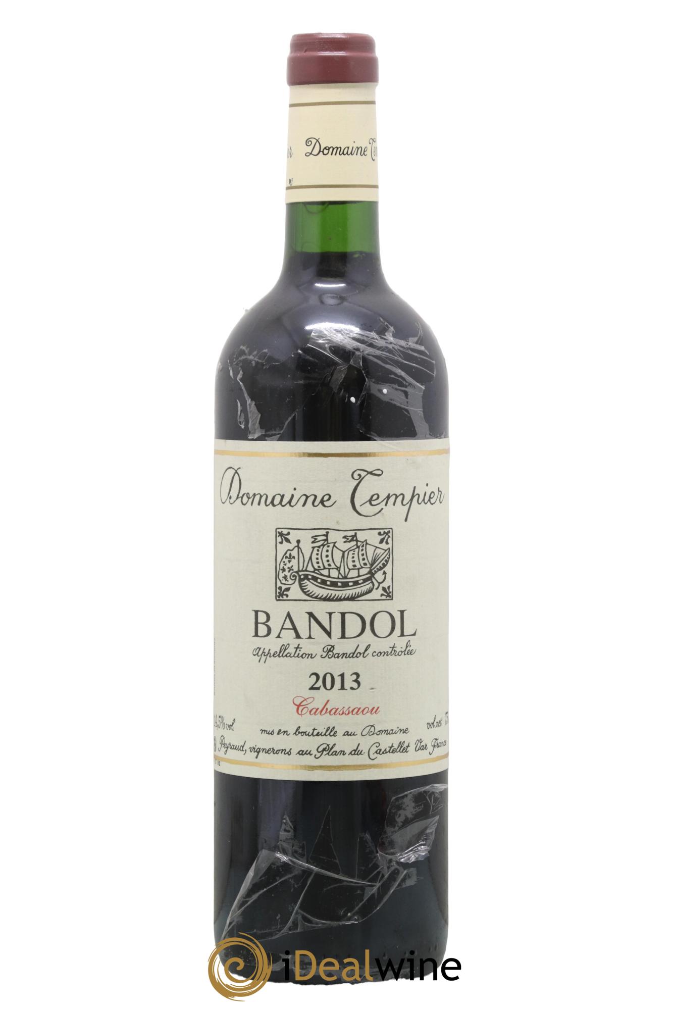 Bandol Domaine Tempier Cuvée Cabassaou Famille Peyraud 2013 - Lot de 1 bouteille - 0
