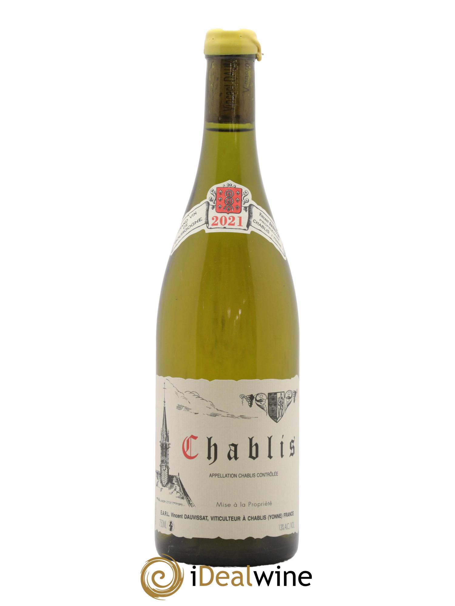 Chablis Vincent Dauvissat (Domaine) 2021 - Lot de 1 bouteille - 0