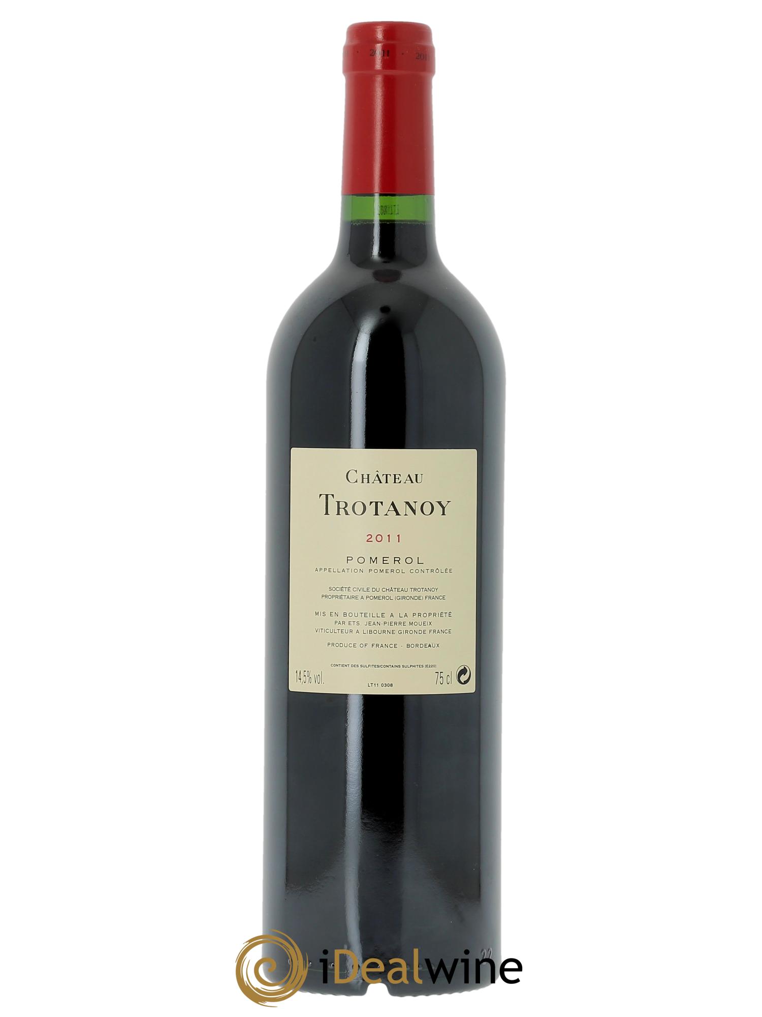 Château Trotanoy (Cassetta in legno a partire da 6 bt) 2011 - Lotto di 1 bottiglia - 1