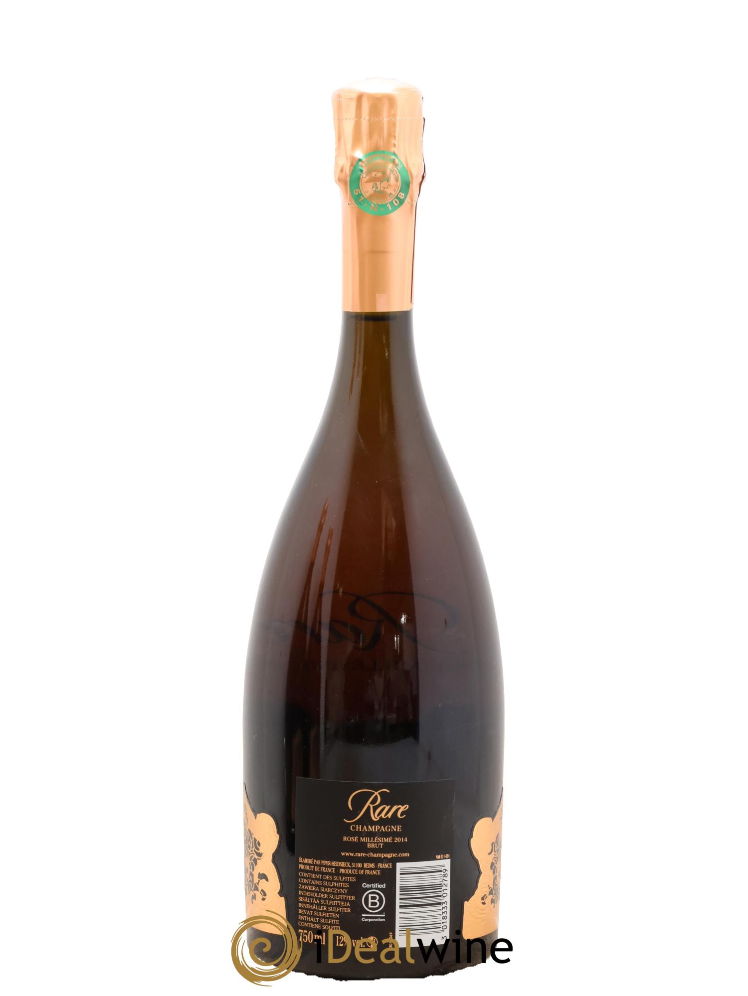 Rare Piper Heidsieck 2014 - Lot of 1 bottle - 2