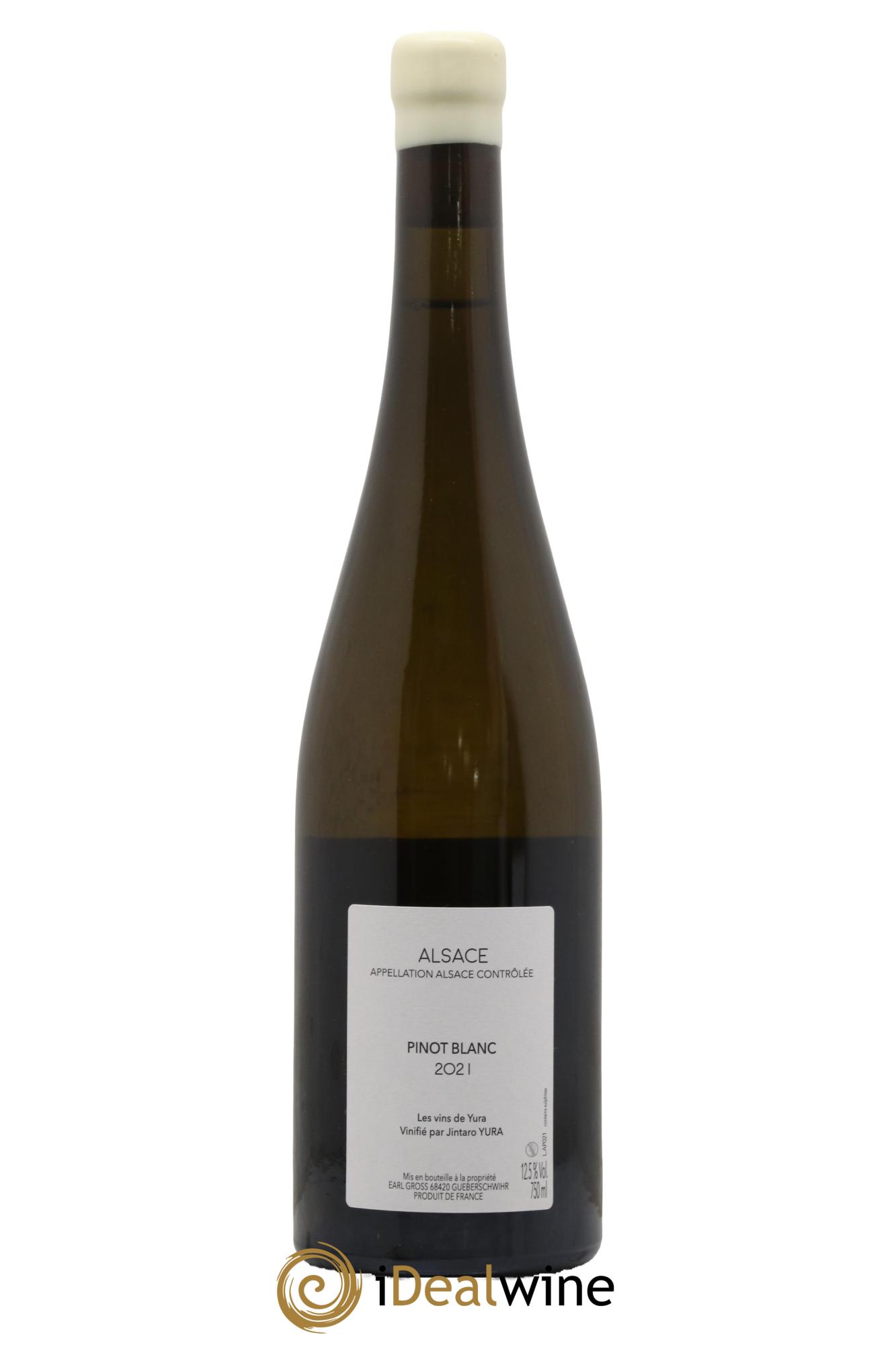 Alsace L'abeille et le papillon Jintaro Yura 2021 - Lot de 1 bouteille - 1