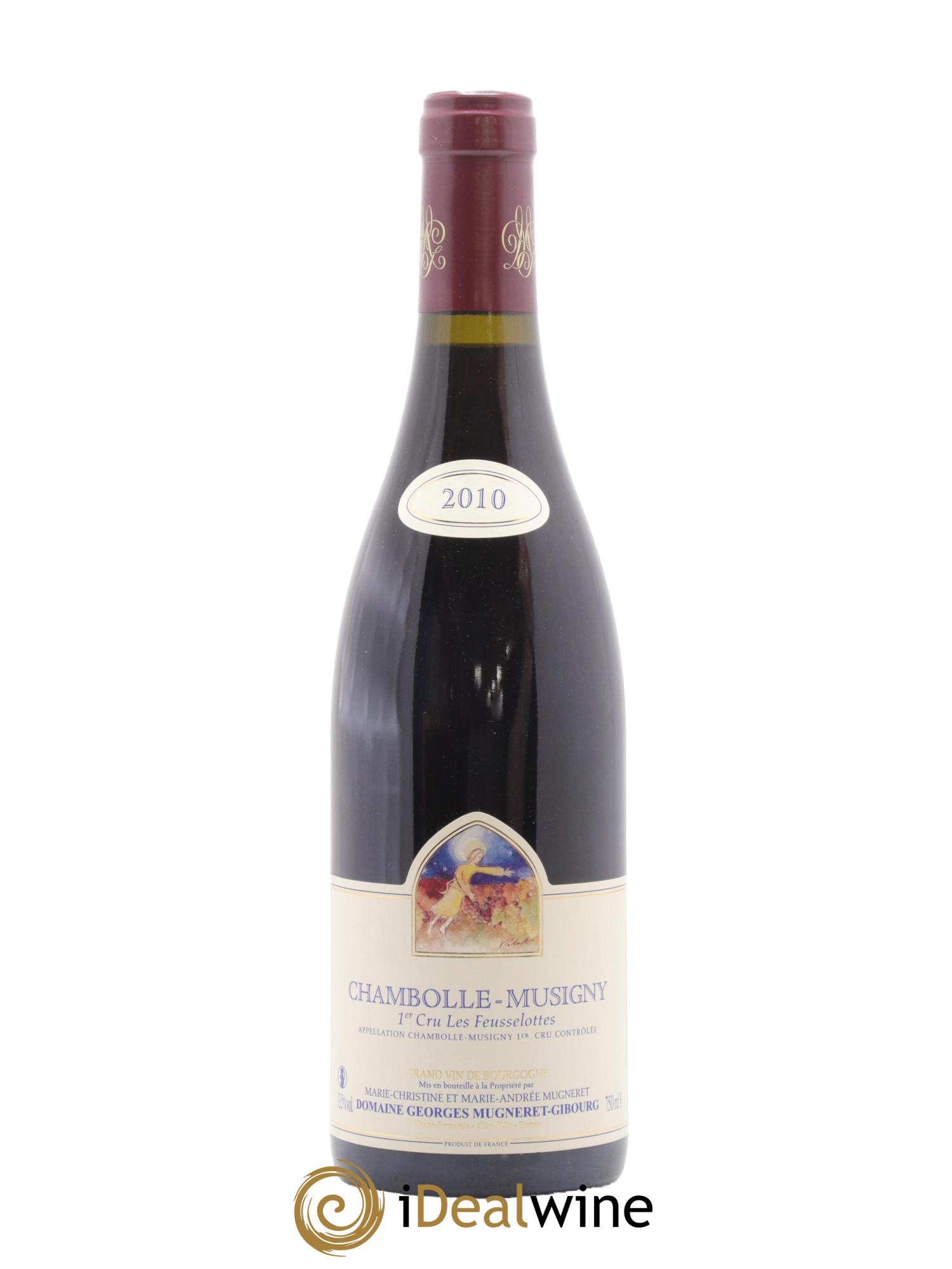 Chambolle-Musigny 1er Cru Les Feusselottes Mugneret-Gibourg (Domaine) 2010 - Lot de 1 bouteille - 0
