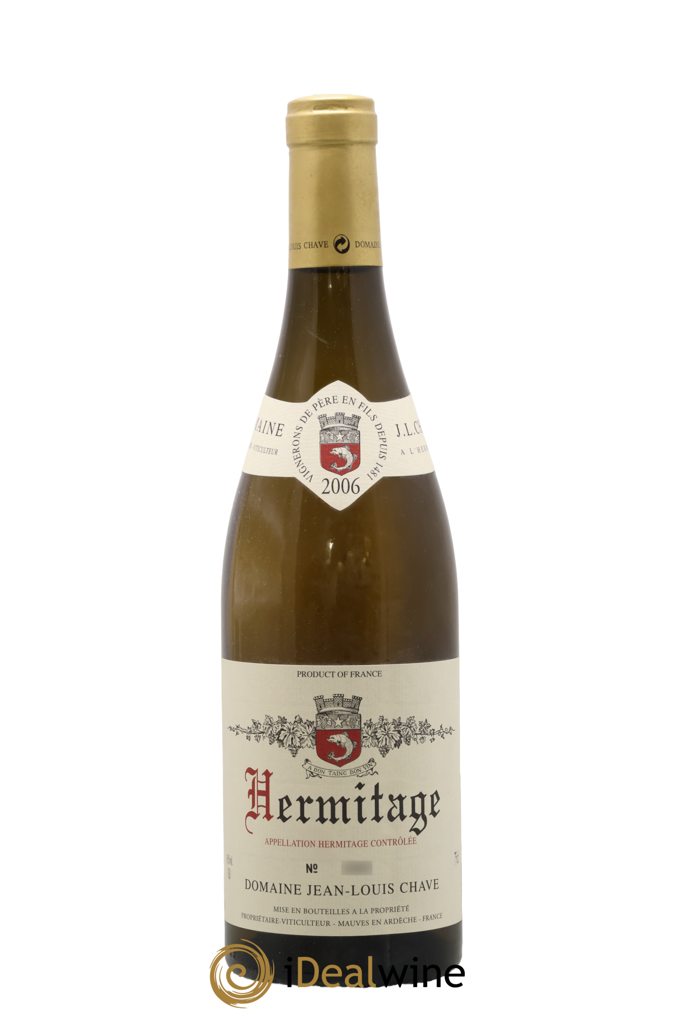 Hermitage Jean-Louis Chave 2006 - Lot de 1 bouteille - 0