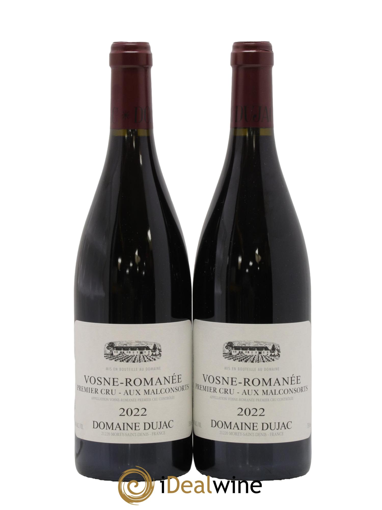 Vosne-Romanée 1er Cru Aux Malconsorts Dujac (Domaine) 2022 - Lot de 2 bouteilles - 0