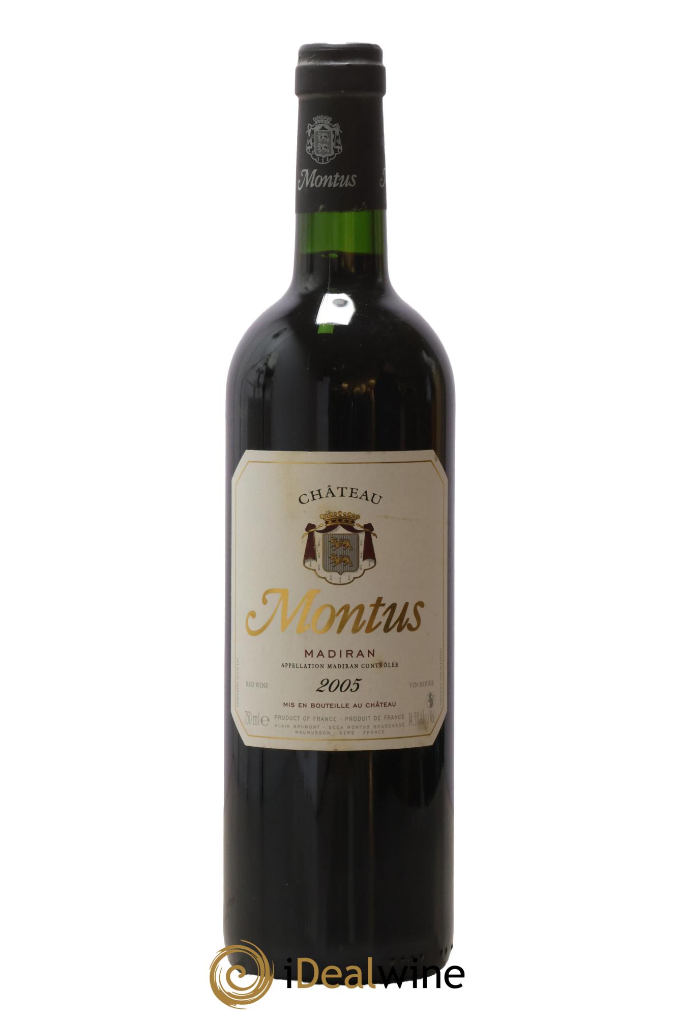 Madiran Château Montus Alain Brumont 2005 - Posten von 1 Flasche - 0