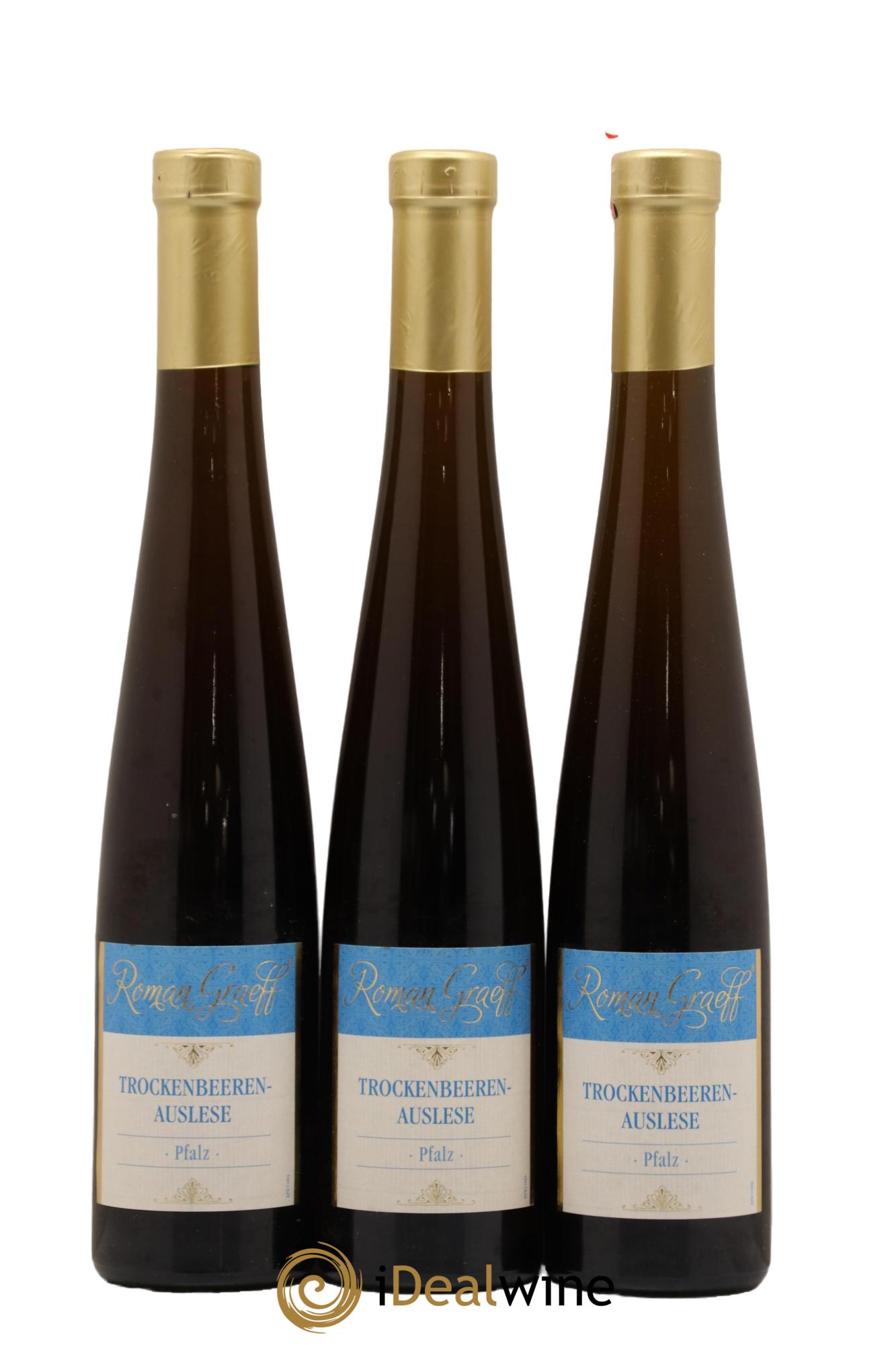 Allemagne Pfalz Trockenbeerenauslese Roman Graeff 2015 - Lot de 12 demi bouteilles - 1