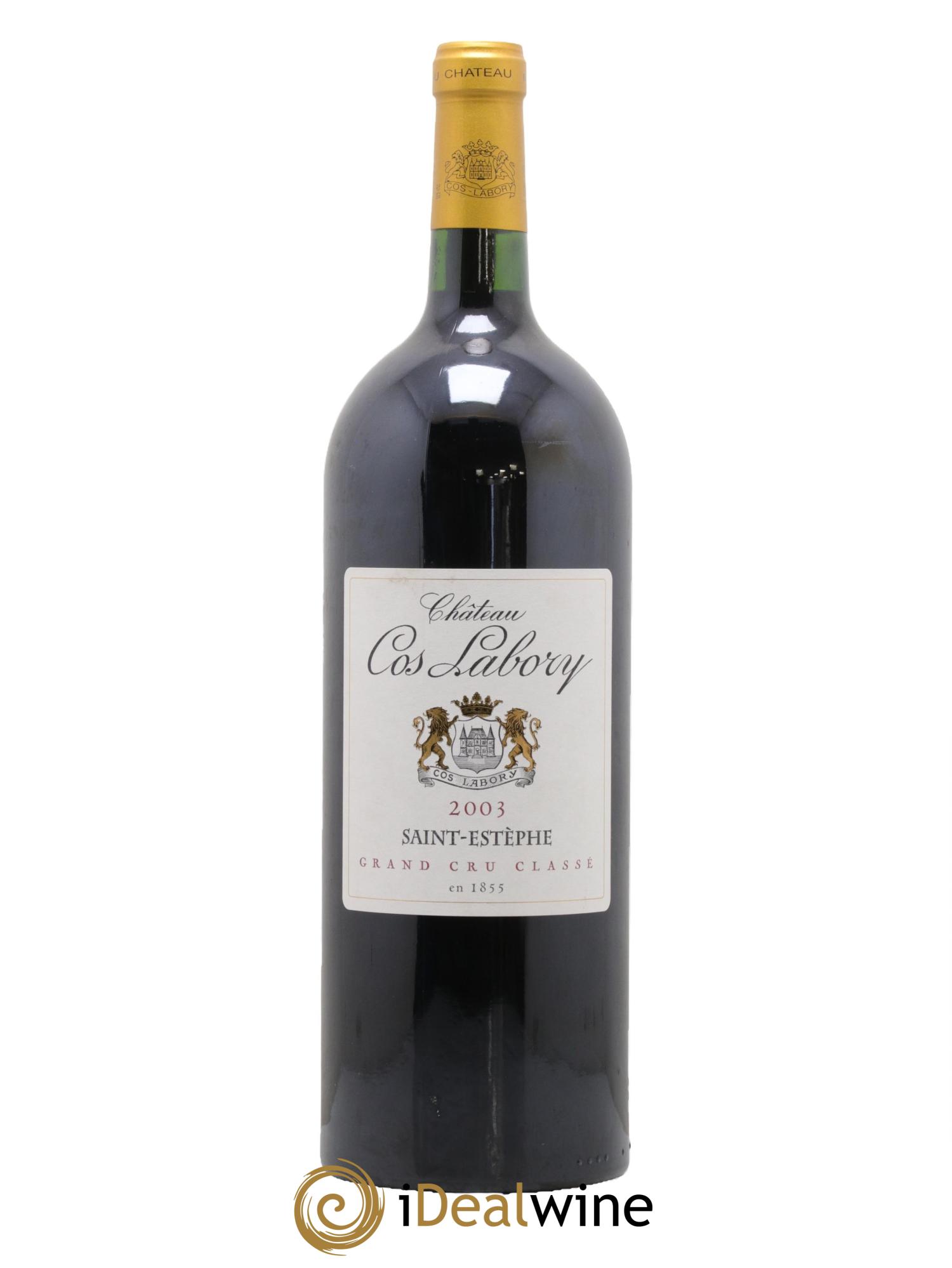 Château Cos Labory 5ème Grand Cru Classé 2003 - Lot de 1 magnum - 1