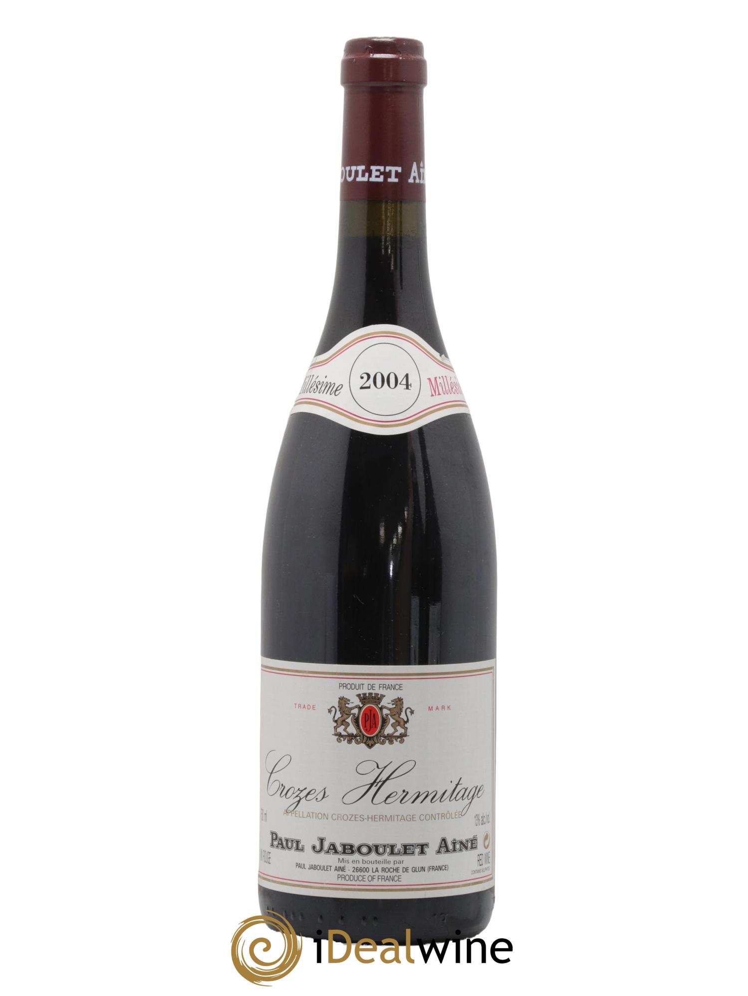 Crozes-Hermitage Paul Jaboulet Ainé 2004 - Lot de 1 bouteille - 0