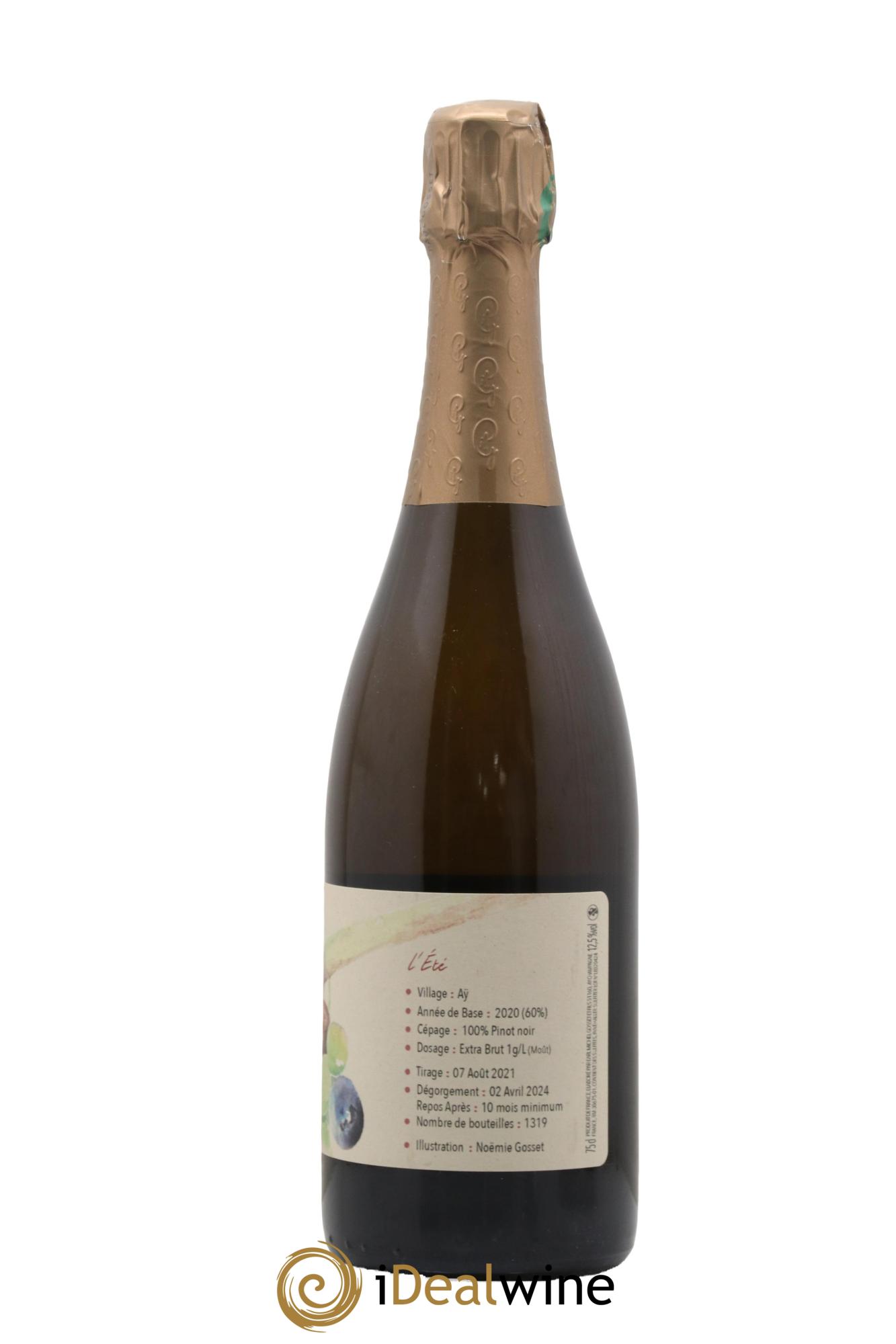 Au Fil du Temps l'Ete Paul Gosset - Lot de 1 bouteille - 1