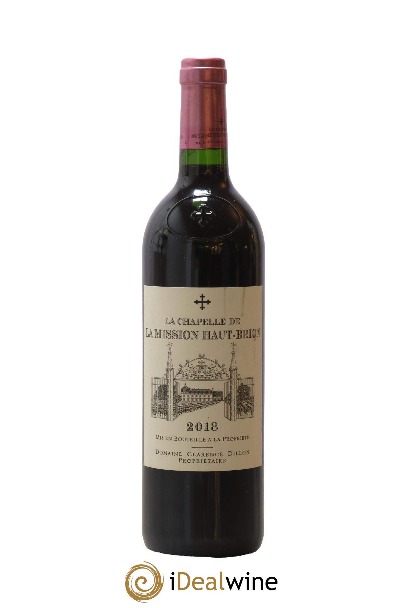 La Chapelle de La Mission Haut-Brion Second Vin 2018 - Lot de 1 bouteille - 0