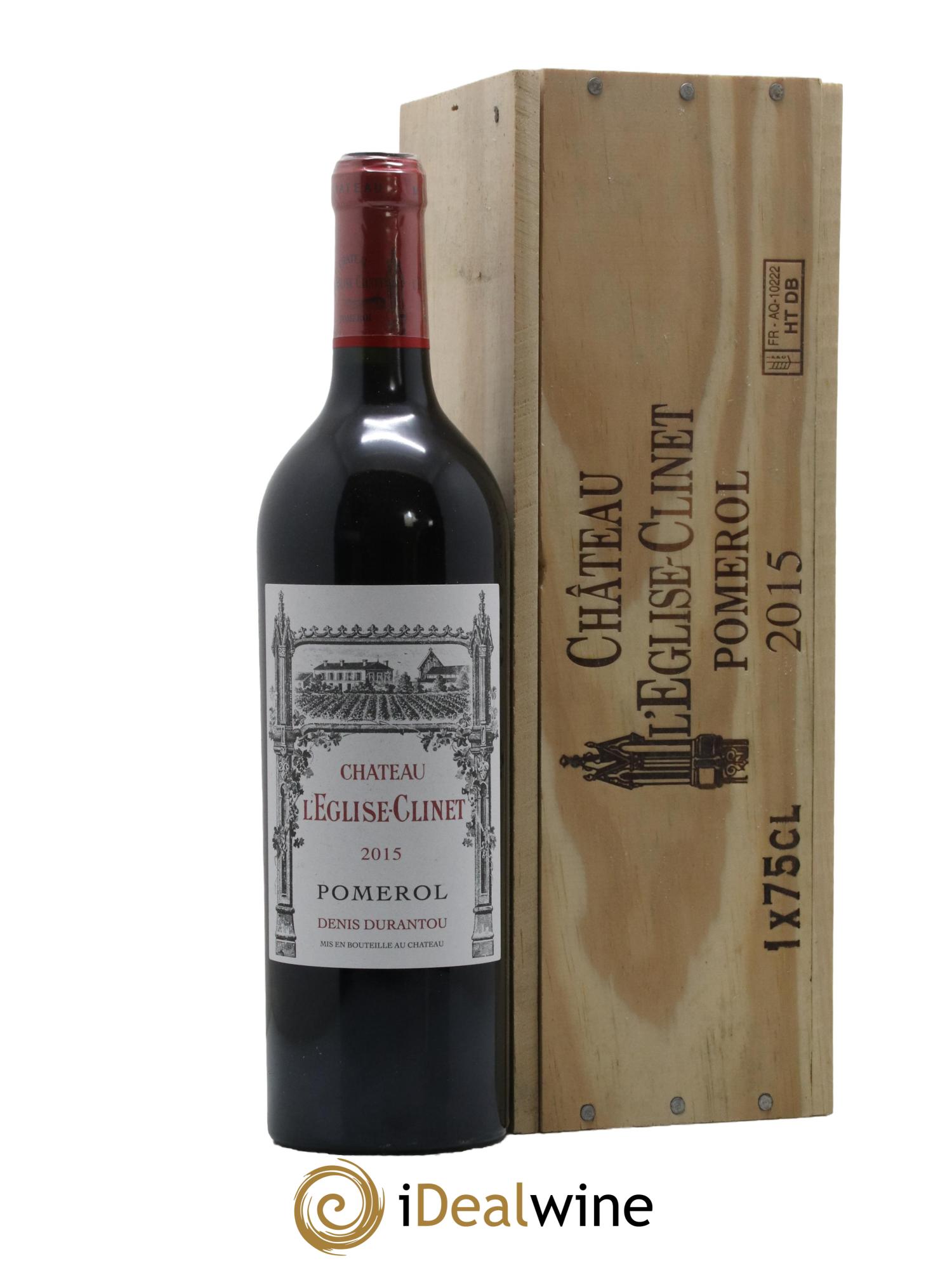 Château l' Église Clinet 2015 - Lot de 1 bouteille - 0