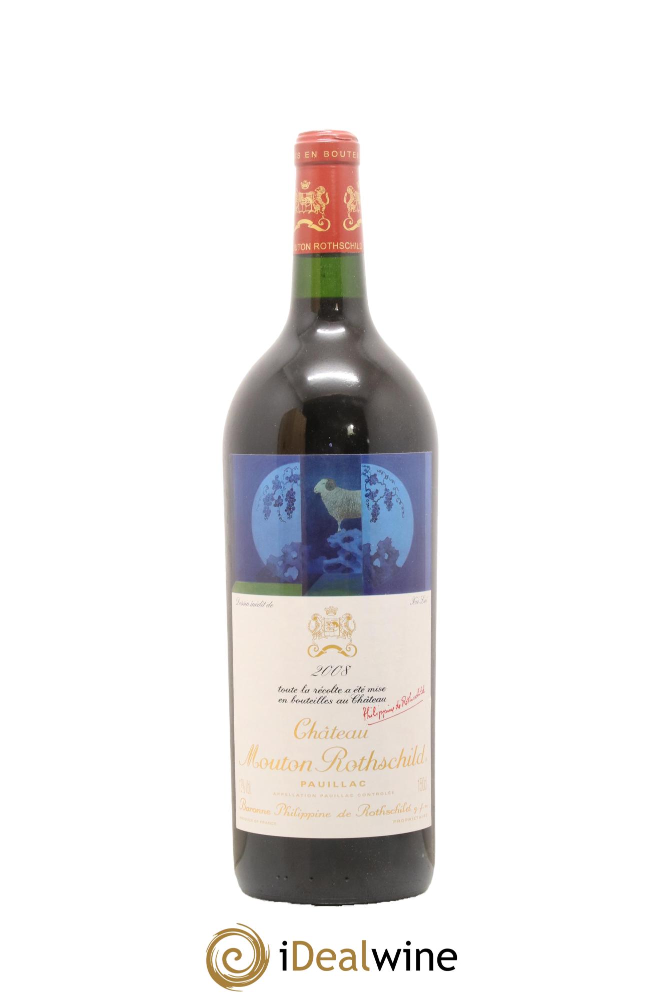 Château Mouton Rothschild 1er Grand Cru Classé 2008 - Lot of 1 magnum - 1