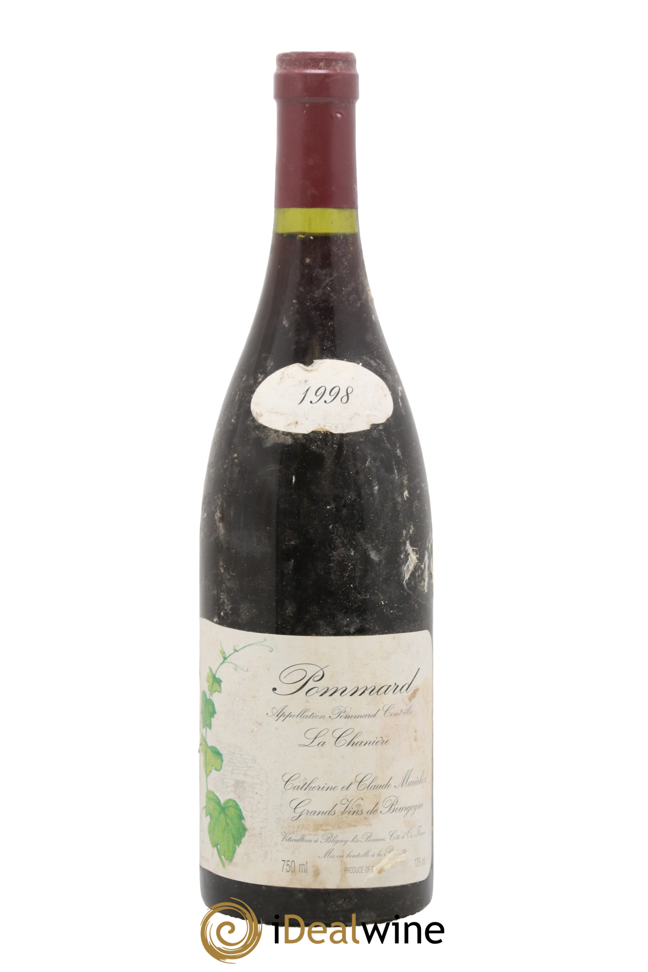Pommard La Chanière Claude et Catherine Maréchal 1998 - Lot of 1 bottle - 0