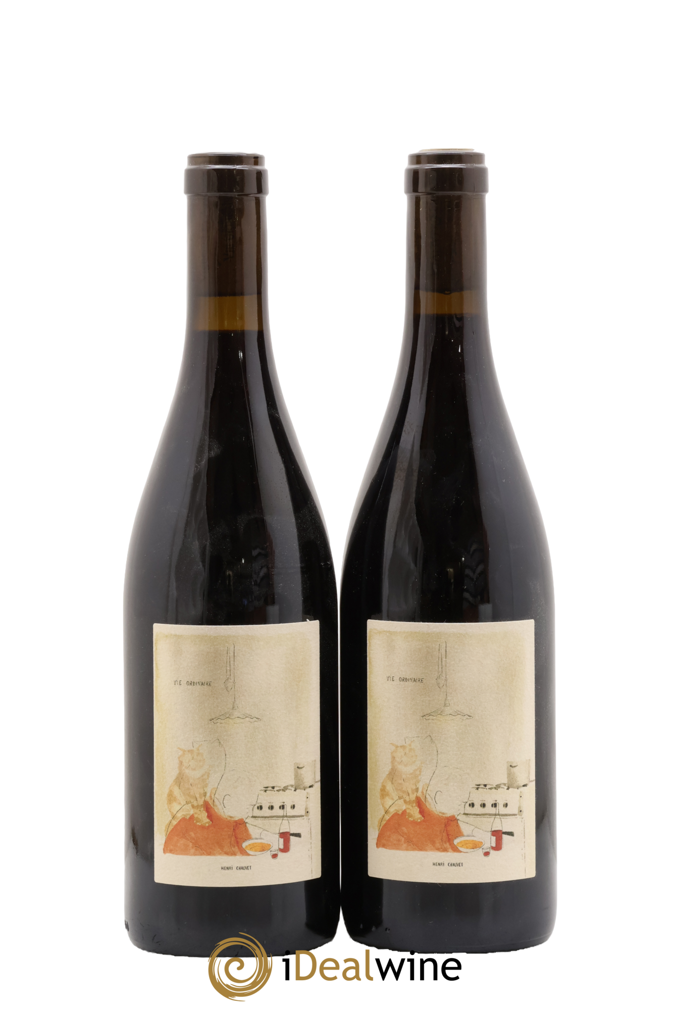 Vin de France Vie ordinaire Henri Chauvet 2023 - Lotto di 2 bottiglie - 0