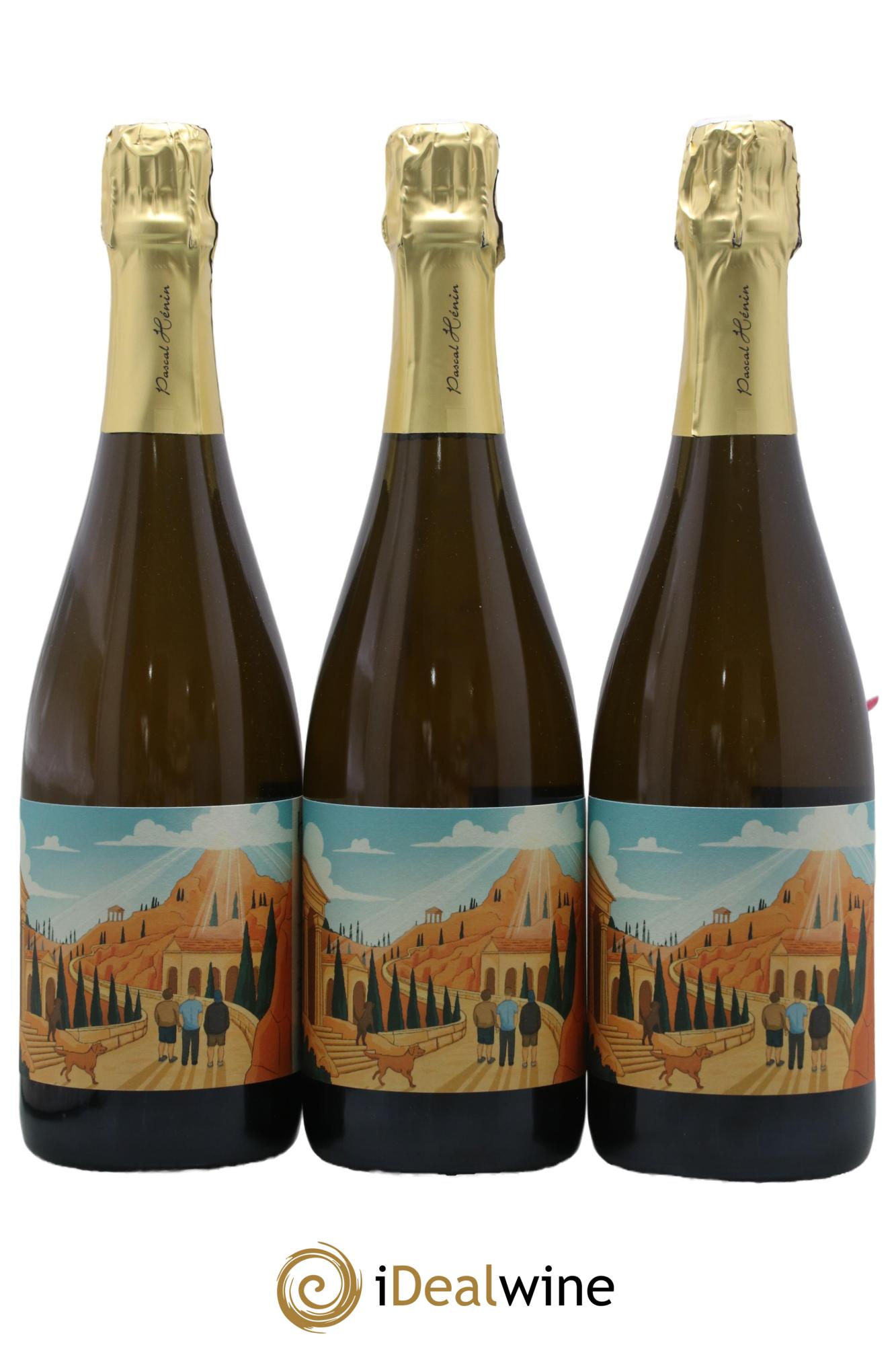 L'Odyssée Pétillante Chapitre 1 (Pascal Henin) Romain Henin  - Lot de 3 bouteilles - 0