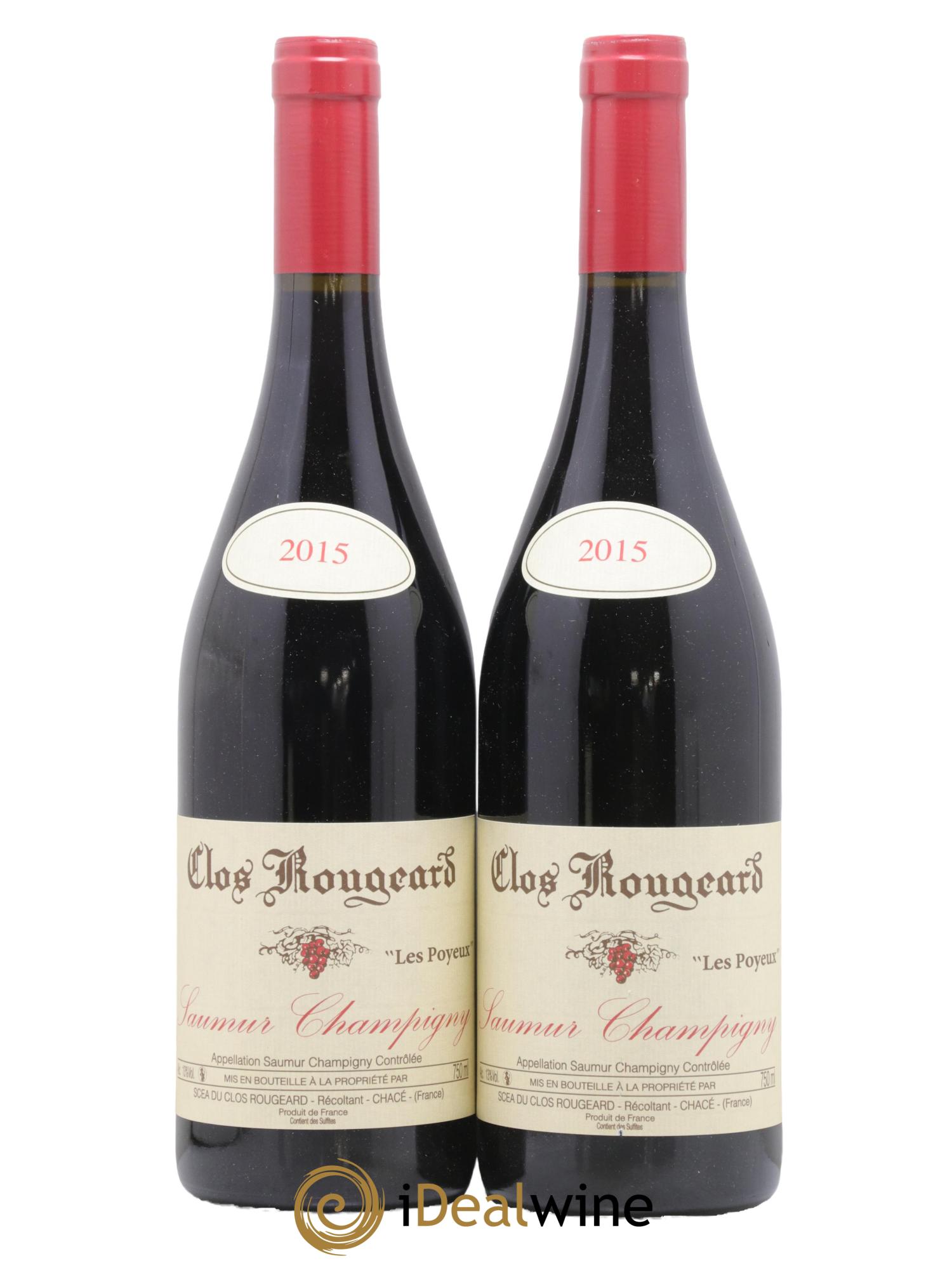 Saumur-Champigny Les Poyeux Clos Rougeard 2015 - Lotto di 2 bottiglie - 0