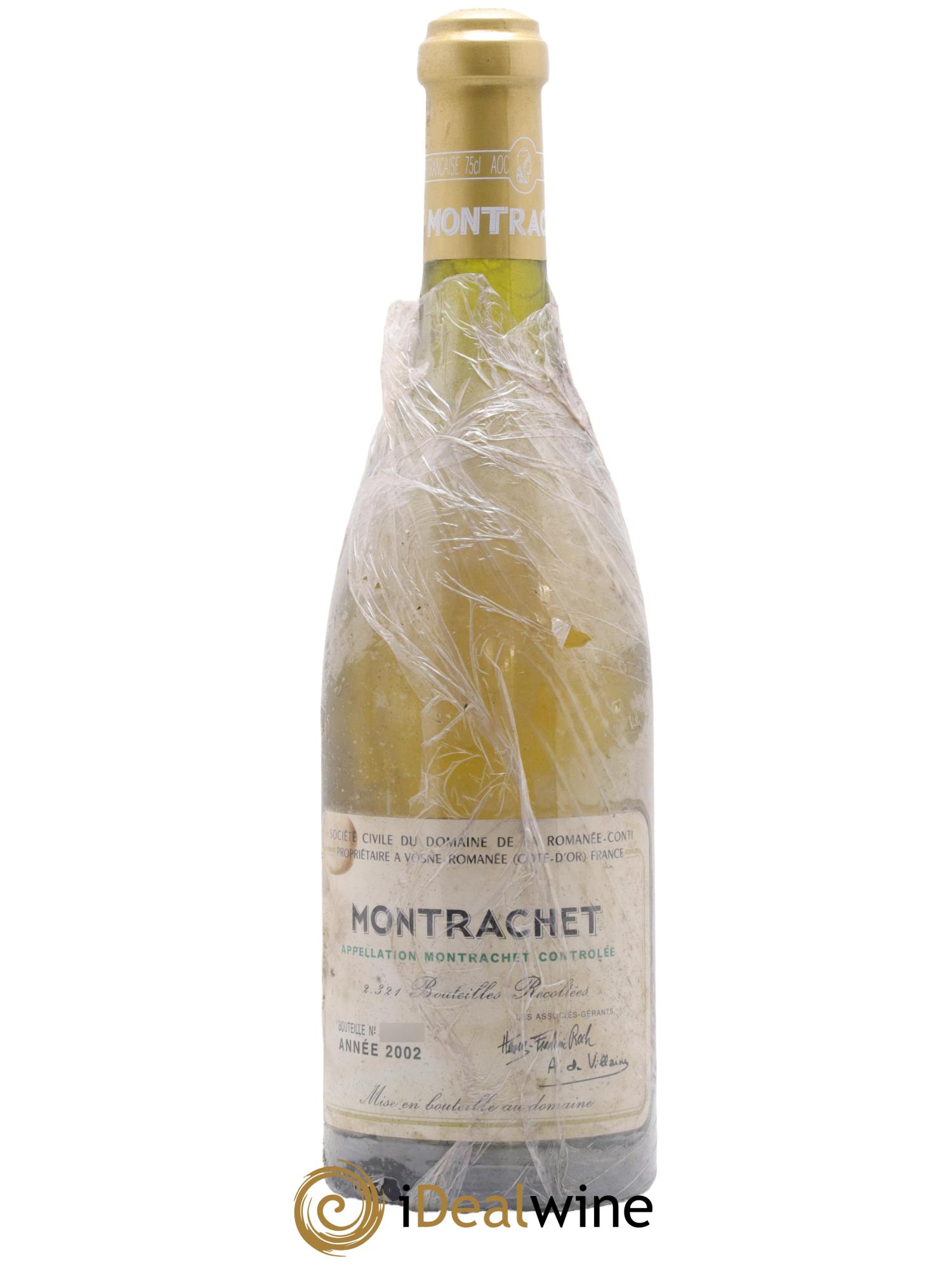 Montrachet Grand Cru Domaine de la Romanée-Conti 2002 - Lot of 1 bottle - 0