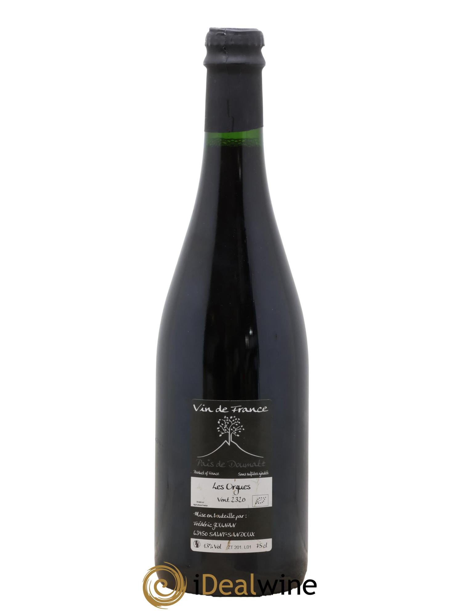 Vin de France Les Orgues Vignoble de l'Arbre Blanc 2020 - Lotto di 1 bottiglia - 1