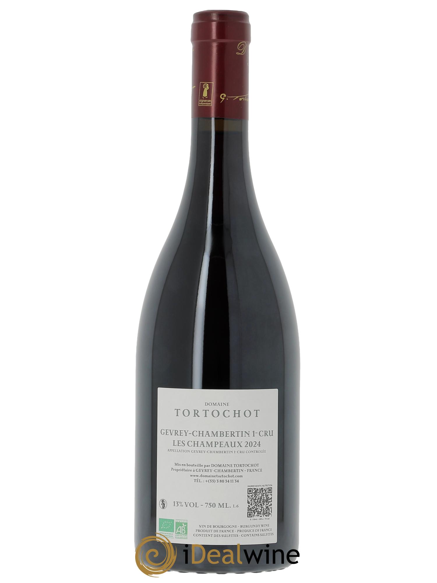 Gevrey-Chambertin 1er Cru Les Champeaux Tortochot (Domaine)  2024 - Lot de 1 bouteille - 1