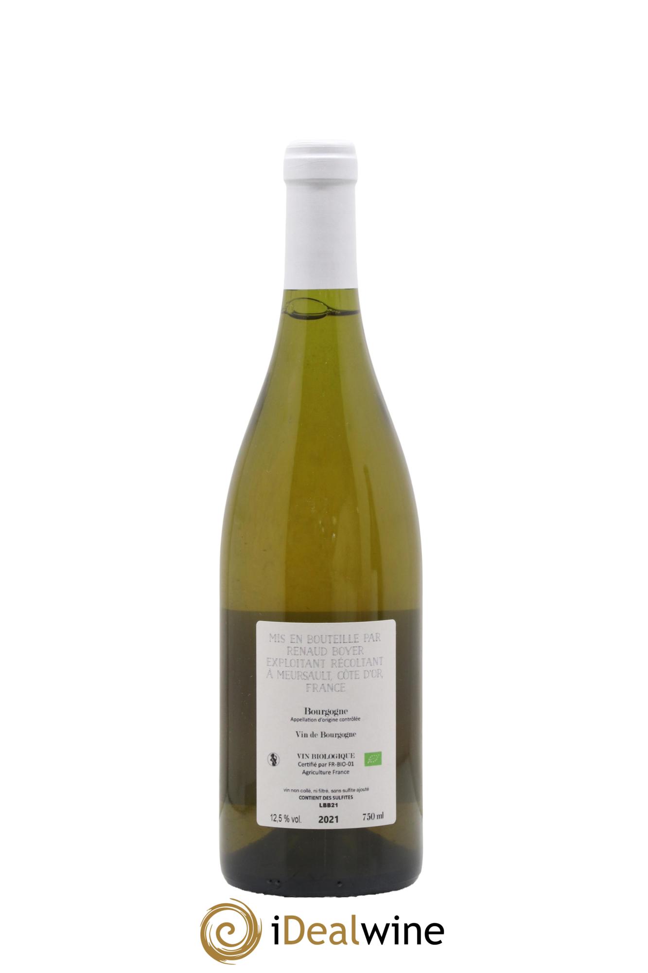 Bourgogne Les Riaux Renaud Boyer 2021 - Lot of 1 bottle - 1