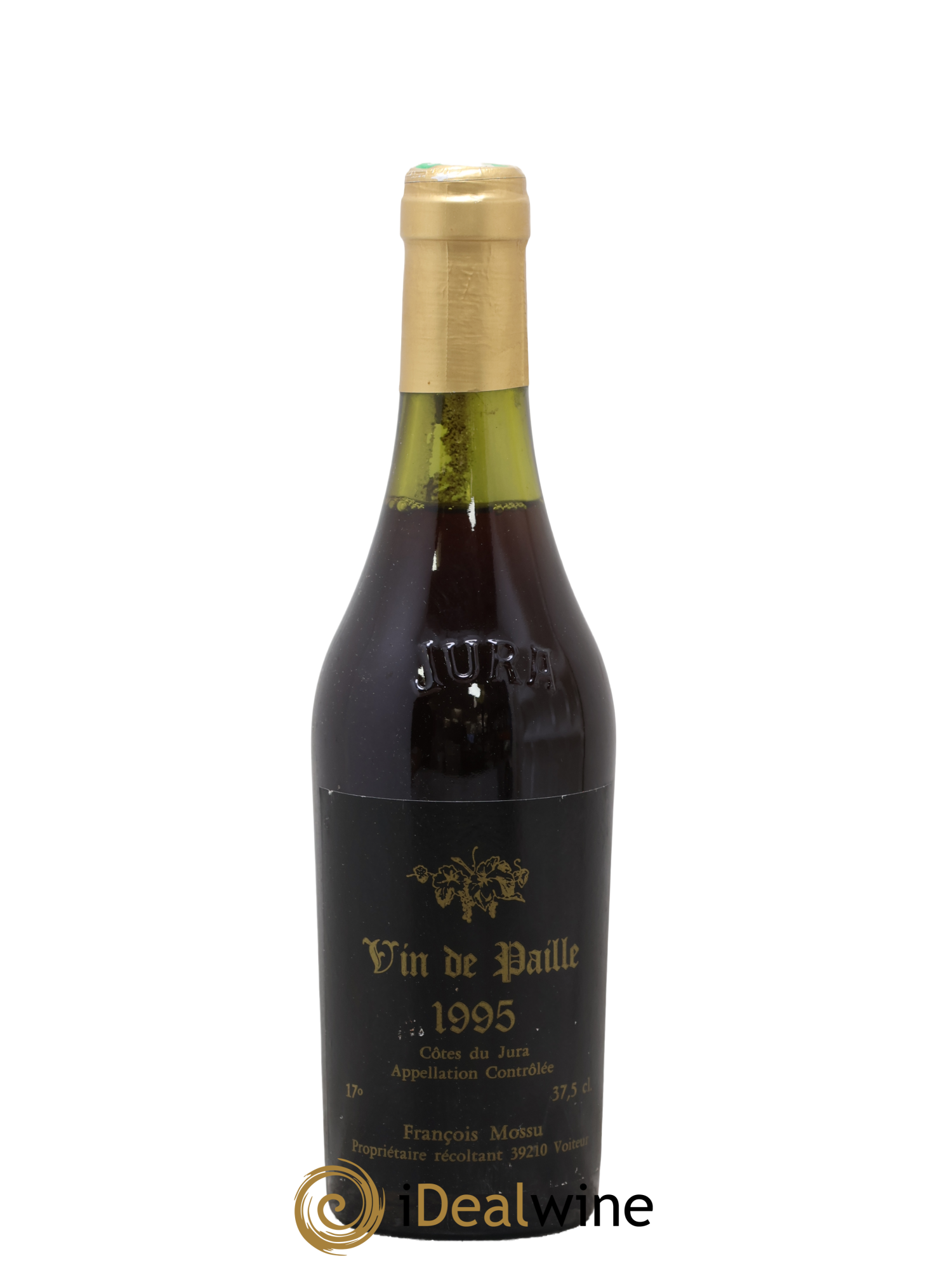 Côtes du Jura Vin de Paille François Mossu 1995 - Lot de 1 demi bouteille - 0