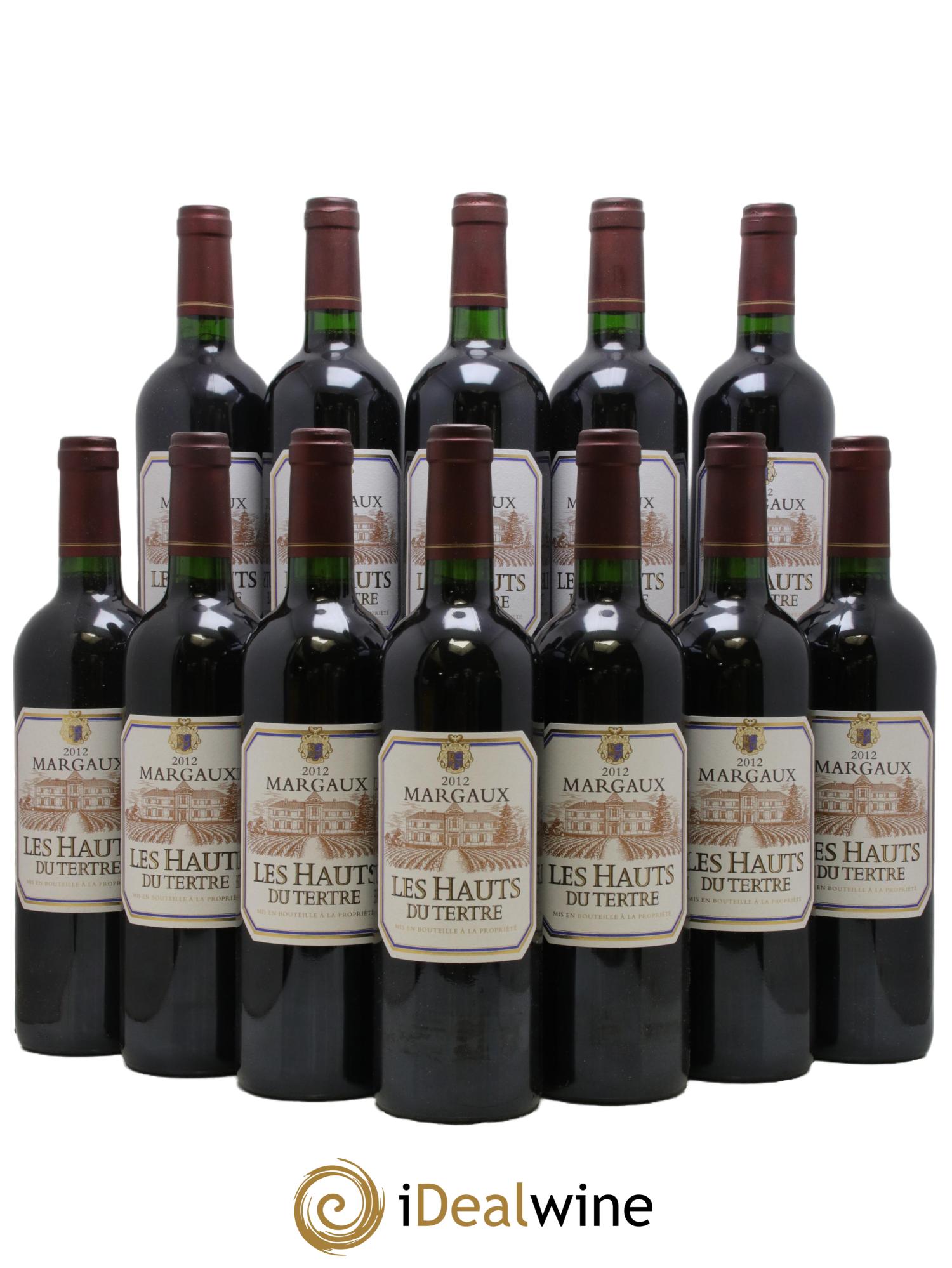 Les Hauts du Tertre 2012 - Lot of 12 bottles - 0