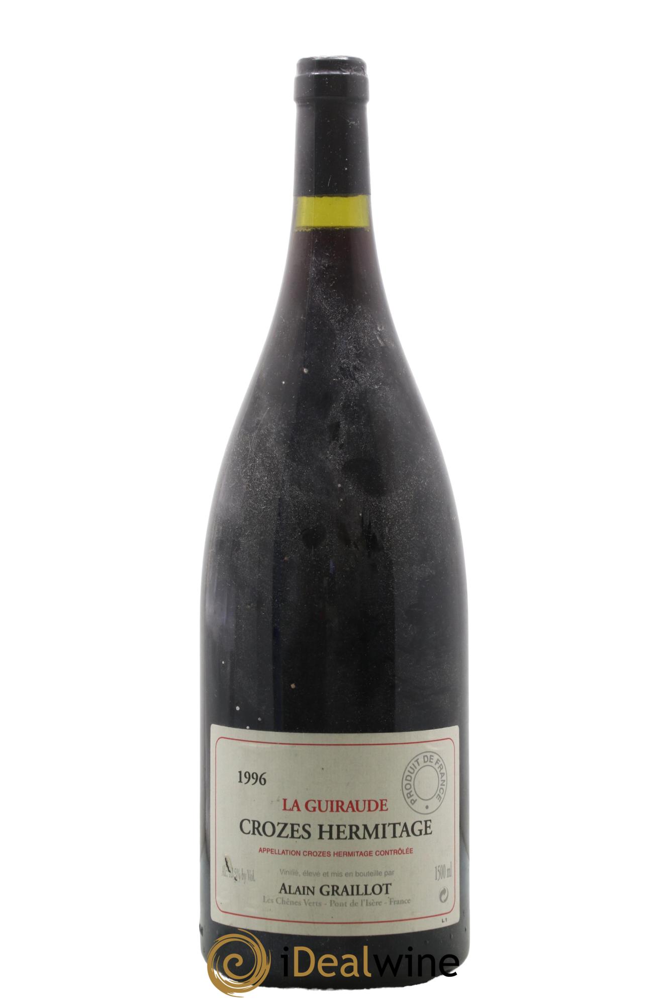 Crozes-Hermitage La Guiraude Domaine Graillot 1996 - Lot de 1 magnum - 0