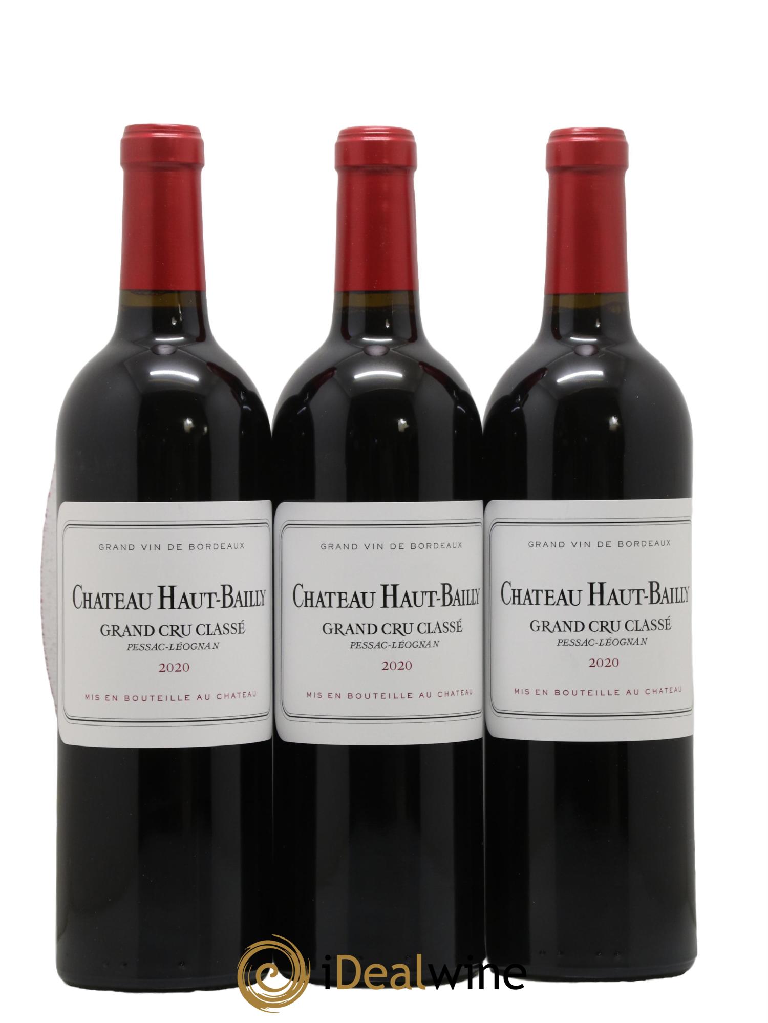 Château Haut-Bailly Cru Classé de Graves 2020 - Lot de 6 bouteilles - 1