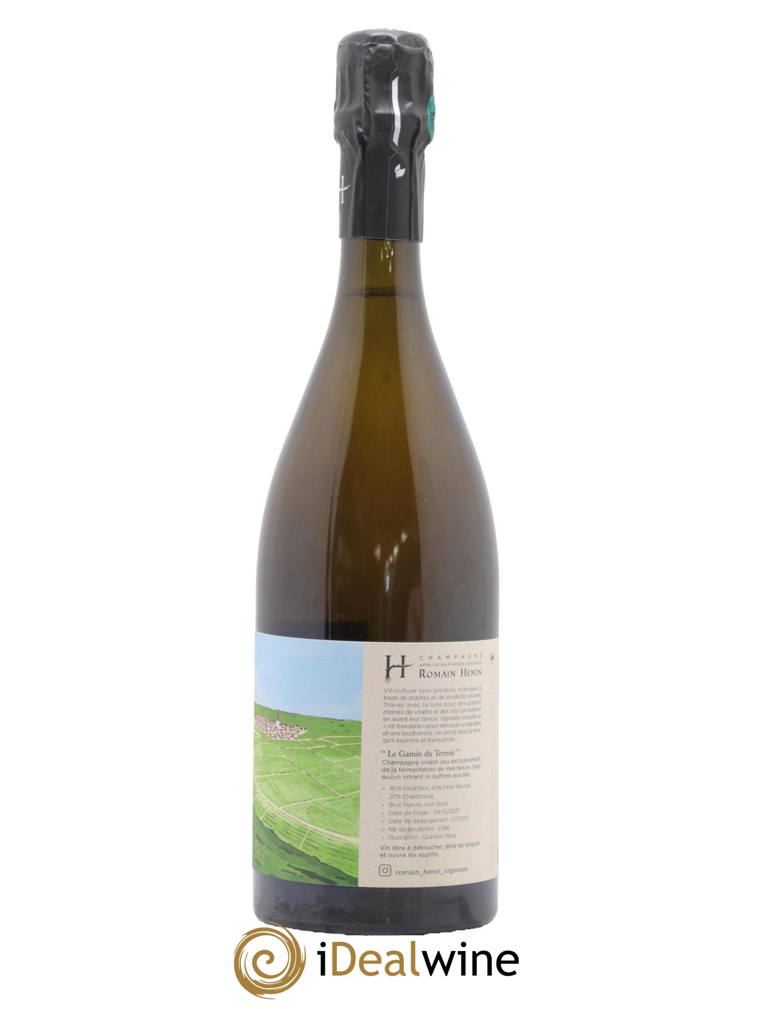 Gamin du Terroir Romain Henin - Lot of 1 bottle - 1