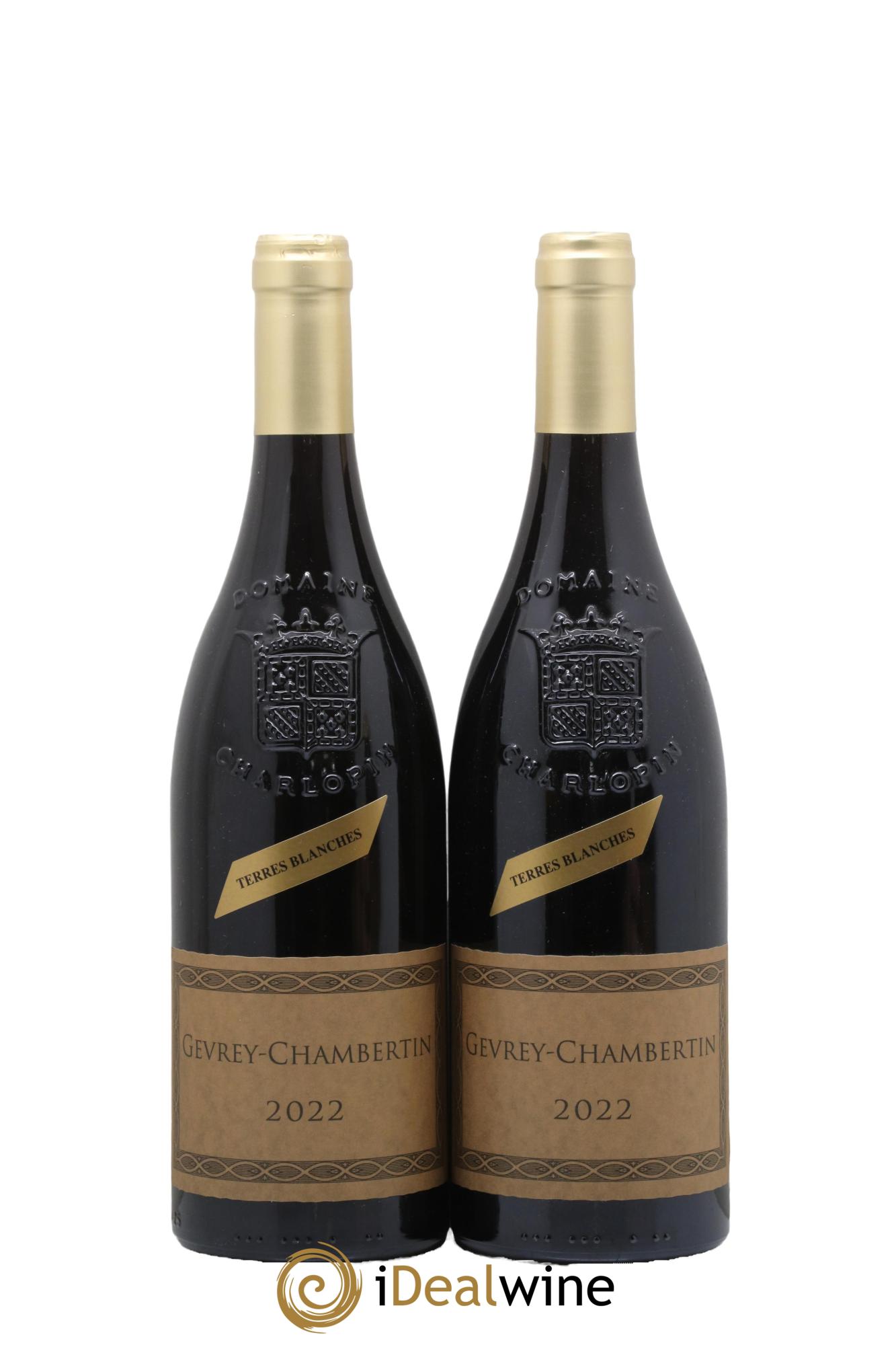 Gevrey-Chambertin Terres Blanches Philippe Charlopin 2022 - Lot de 2 bouteilles - 0
