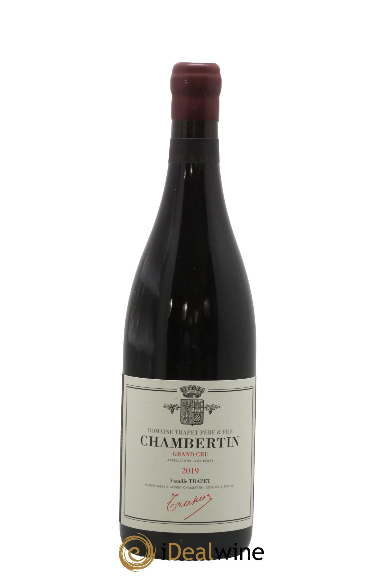 Chambertin Grand Cru Domaine Trapet 2019 - Lot de 1 bouteille - 0