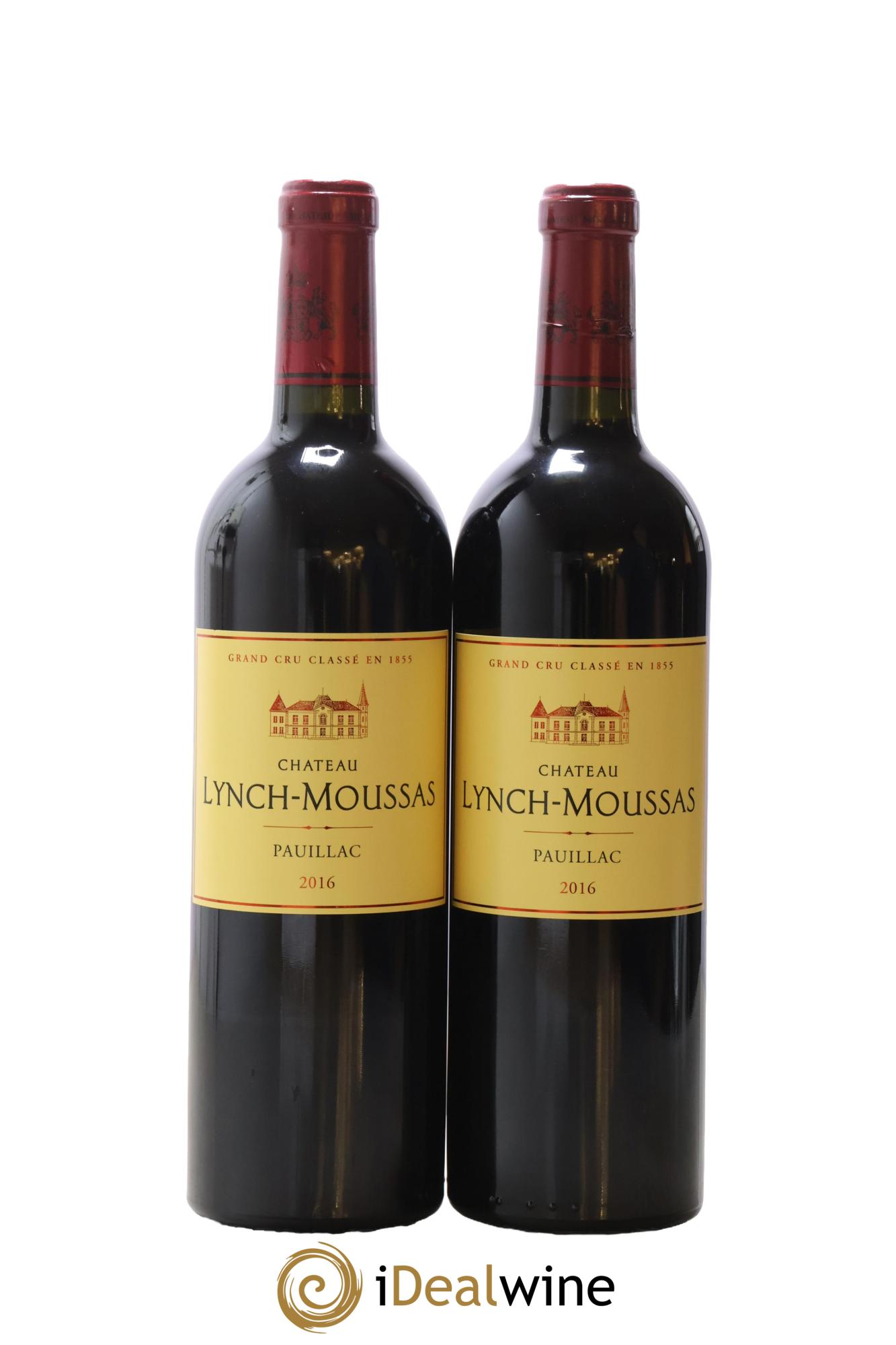 Château Lynch Moussas 5ème Grand Cru Classé 2016 - Lot de 2 bouteilles - 0