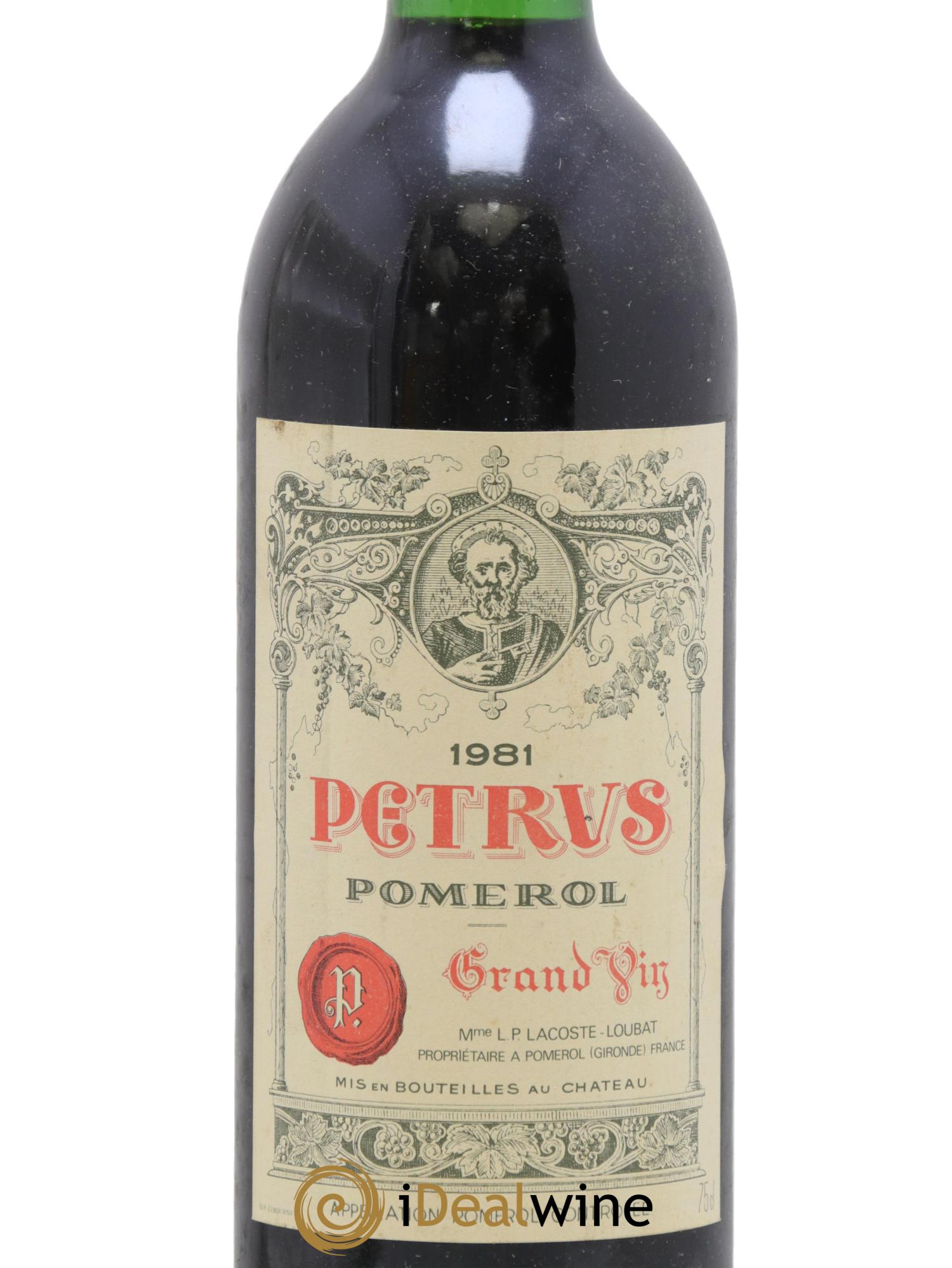 Petrus 1981 - Lot de 1 bouteille - 1