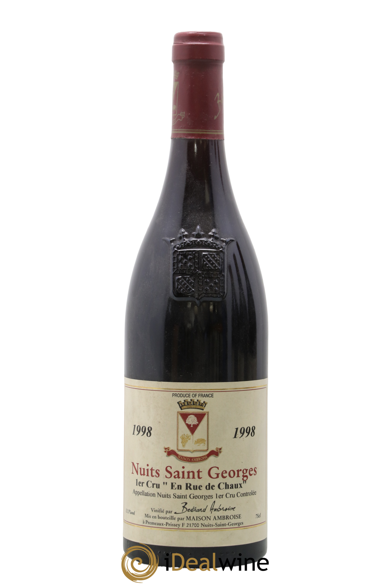 Nuits-Saint-Georges 1er Cru En Rue de Chaux Bertrand Ambroise 1998 - Lot de 1 bouteille - 0