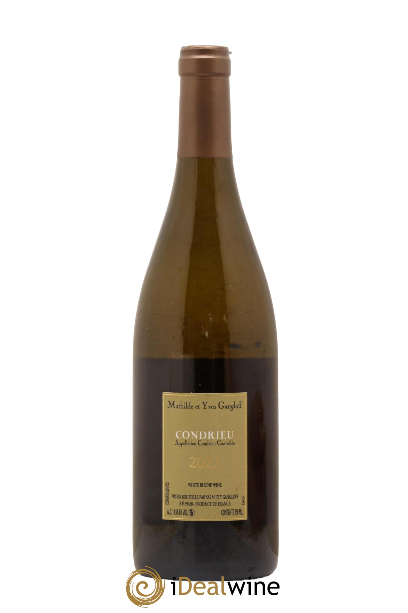 Condrieu Domaine Gangloff (Domaine) 2022 - Lot de 1 bouteille - 1