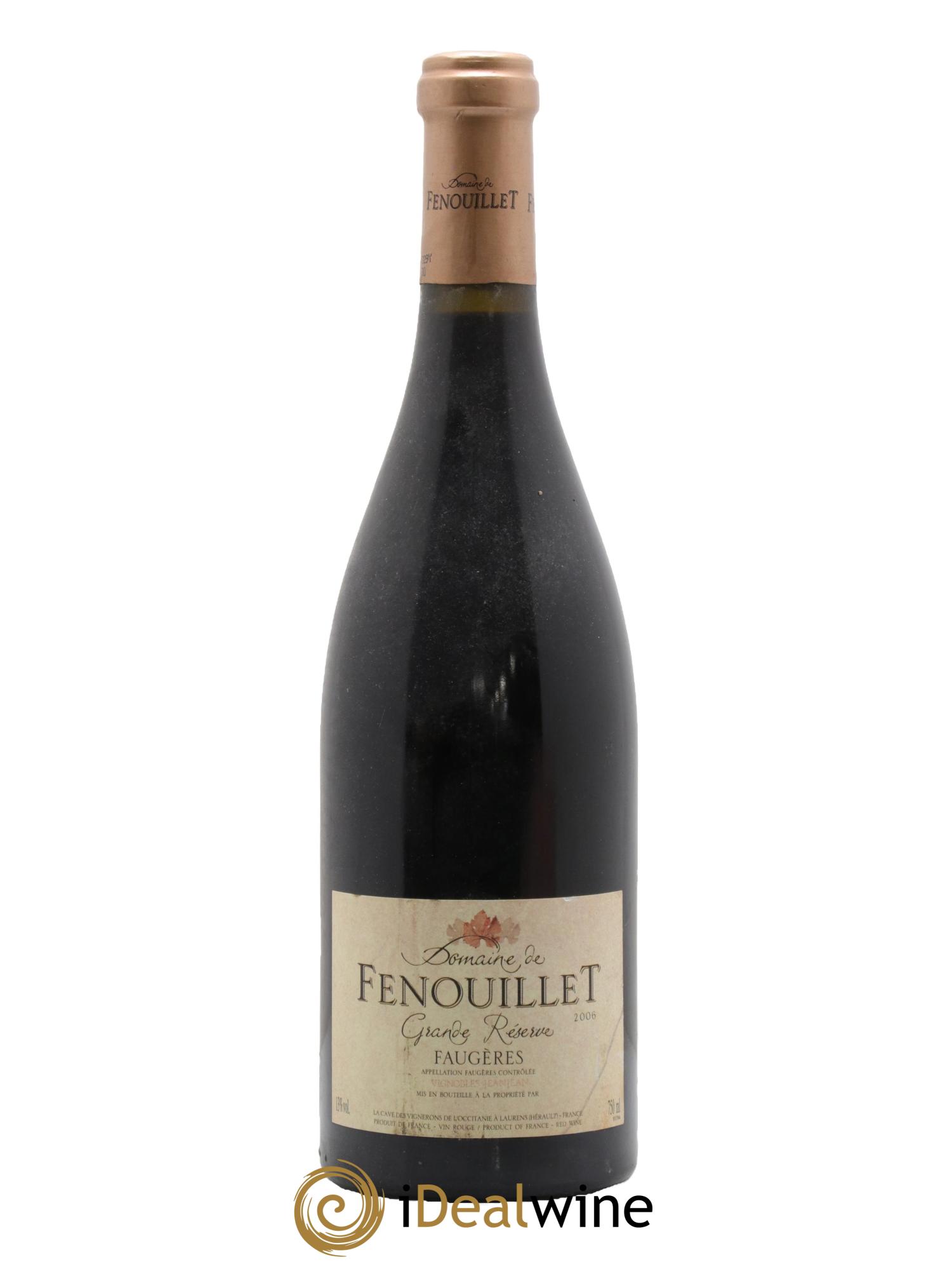 Faugères Grande Réserve Domaine de Fenouillet 2006 - Lot de 1 bouteille - 0