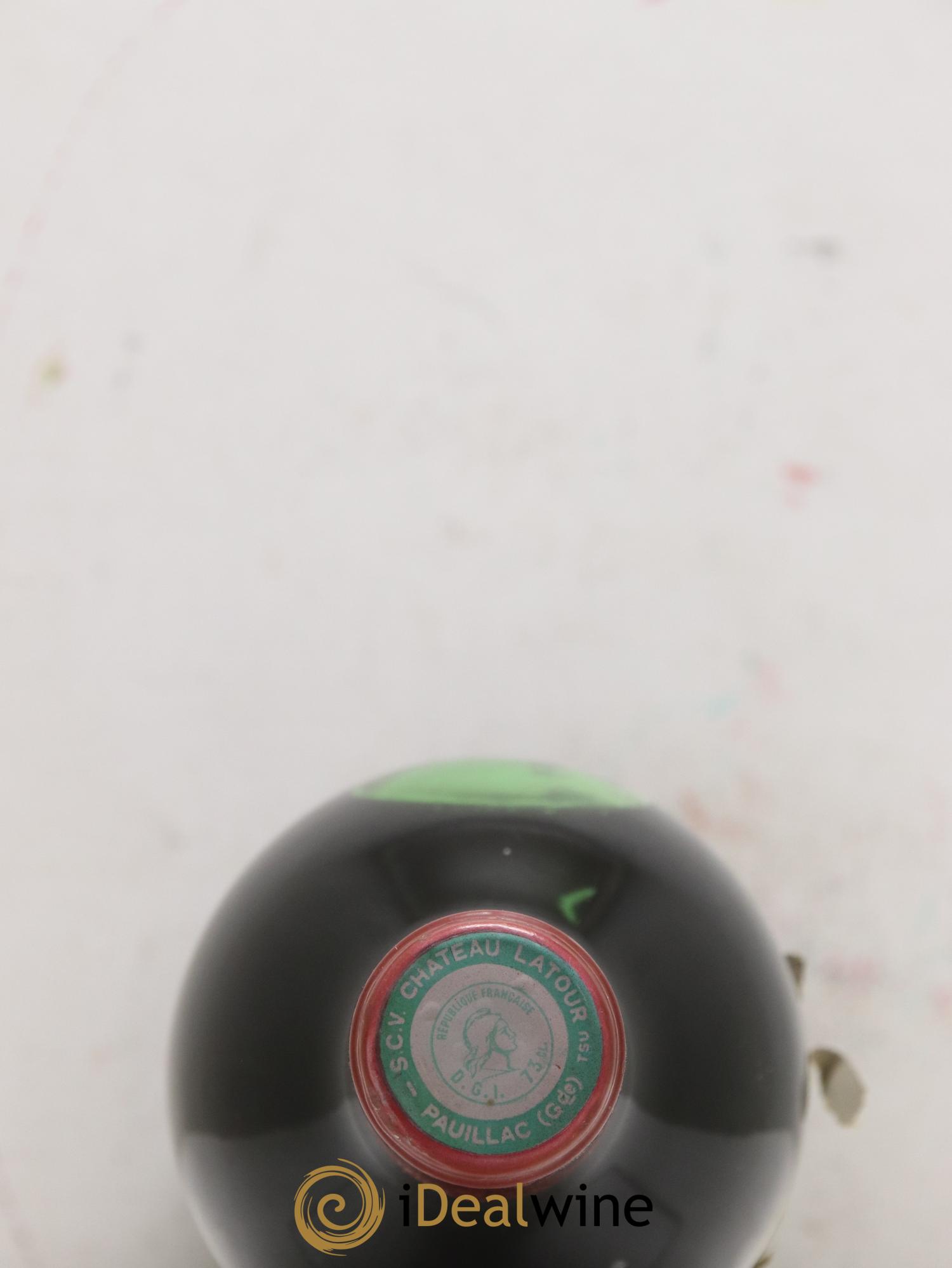 Château Latour 1er Grand Cru Classé 1977 - Lot de 1 bouteille - 1