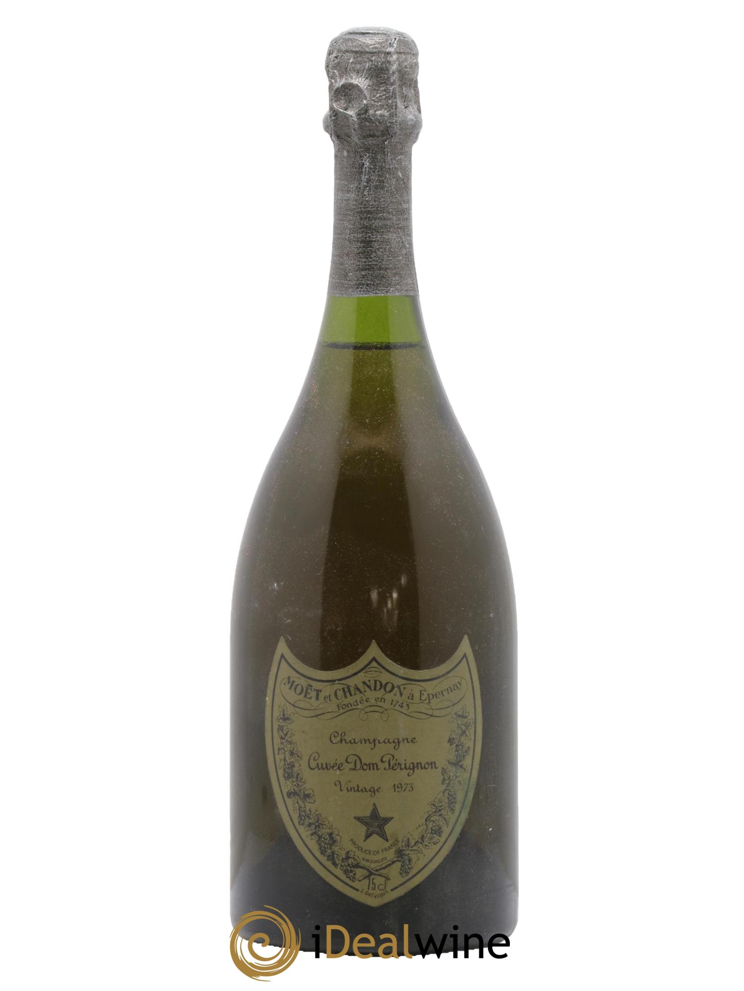 Champagne Dom Perignon vintage Moët et Chandon 1973 - Posten von 1 Flasche - 1