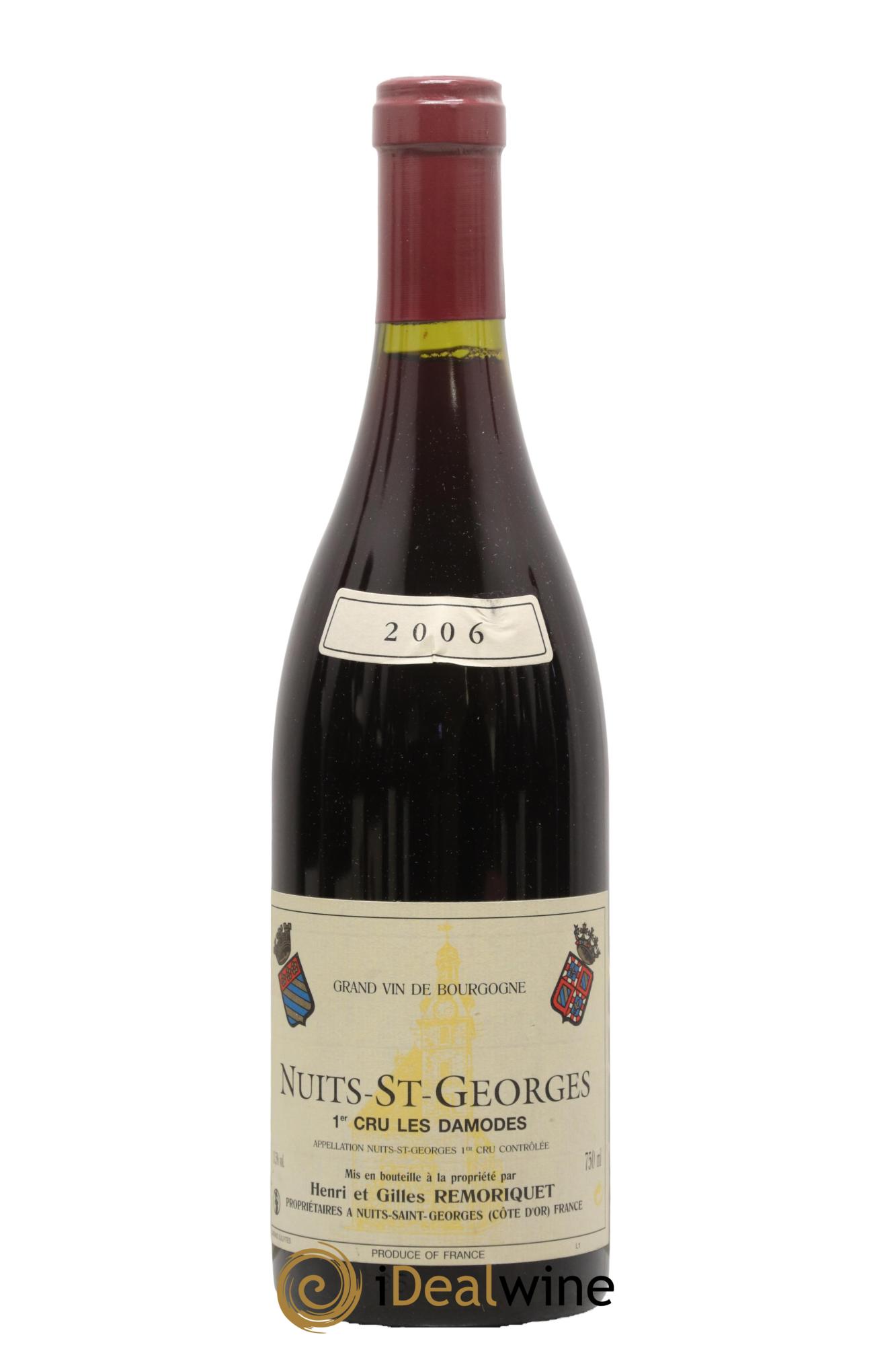 Nuits-Saint-Georges 1er Cru Les Damodes Gilles Remoriquet 2006 - Lotto di 1 bottiglia - 0