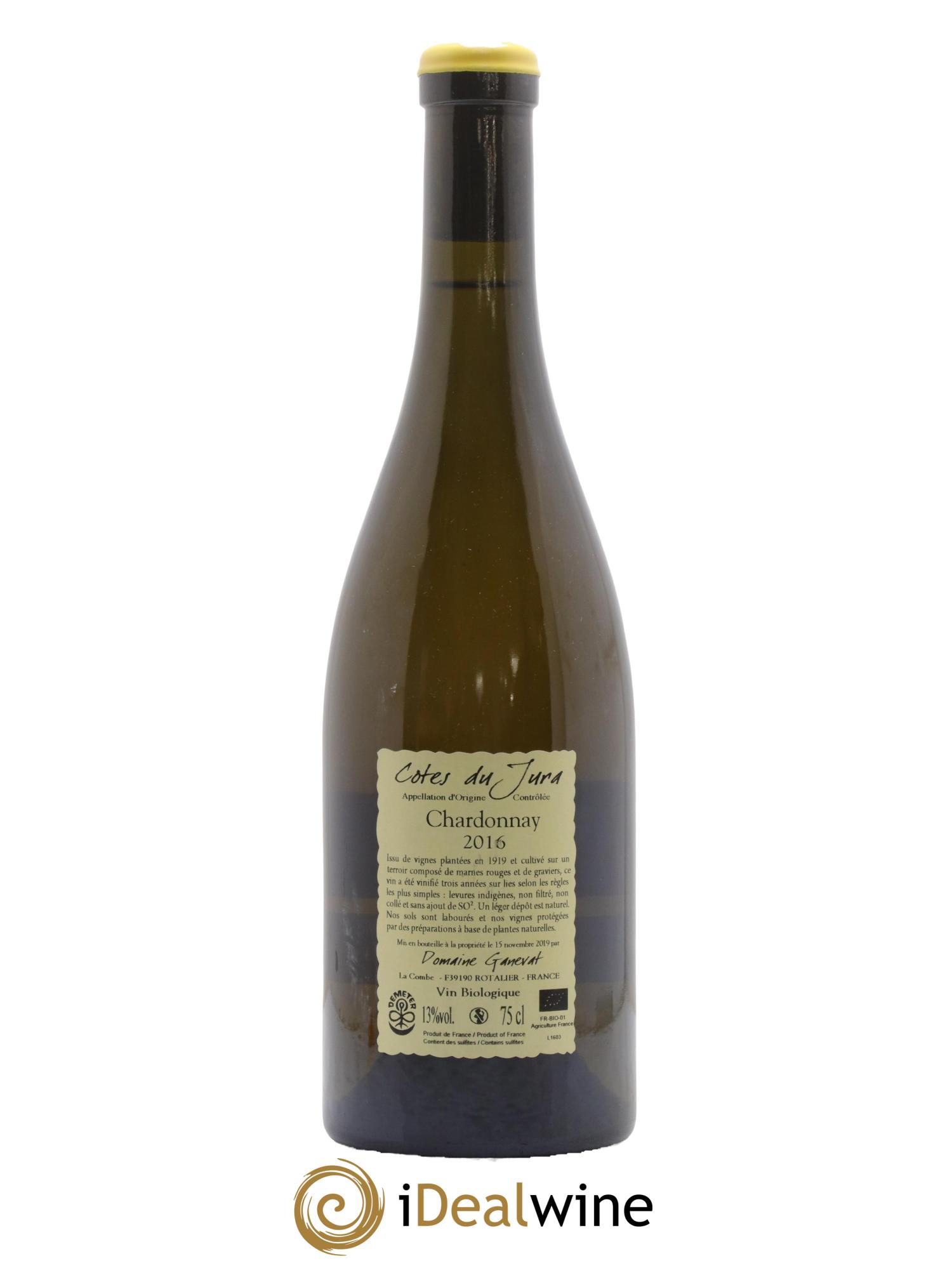 Côtes du Jura Les Grands Teppes Vieilles Vignes Jean-François Ganevat (Domaine) 2016 - Lot de 1 bouteille - 1