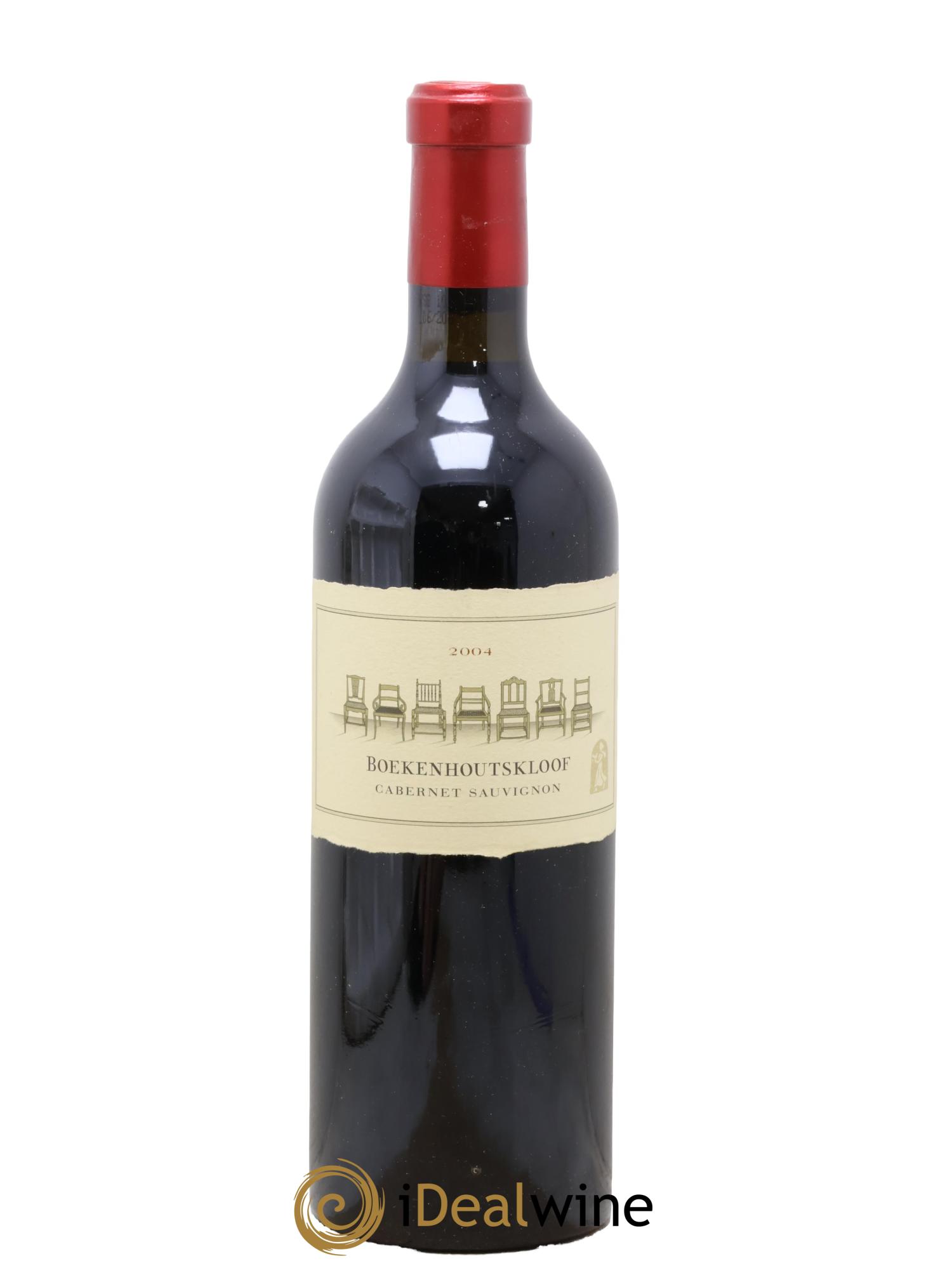 Afrique du Sud Franschhoek Cabernet Sauvignon Boekenhoutskloof 2004 - Lot de 1 bouteille - 0