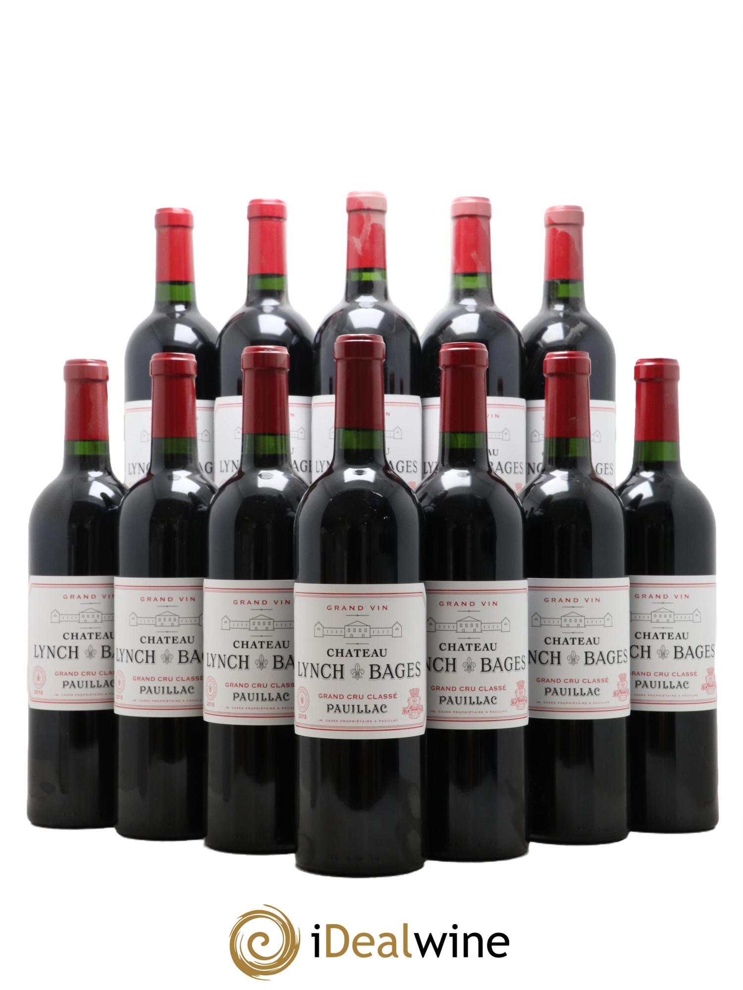 Château Lynch Bages 5ème Grand Cru Classé 2010 - Lot de 12 bouteilles - 0