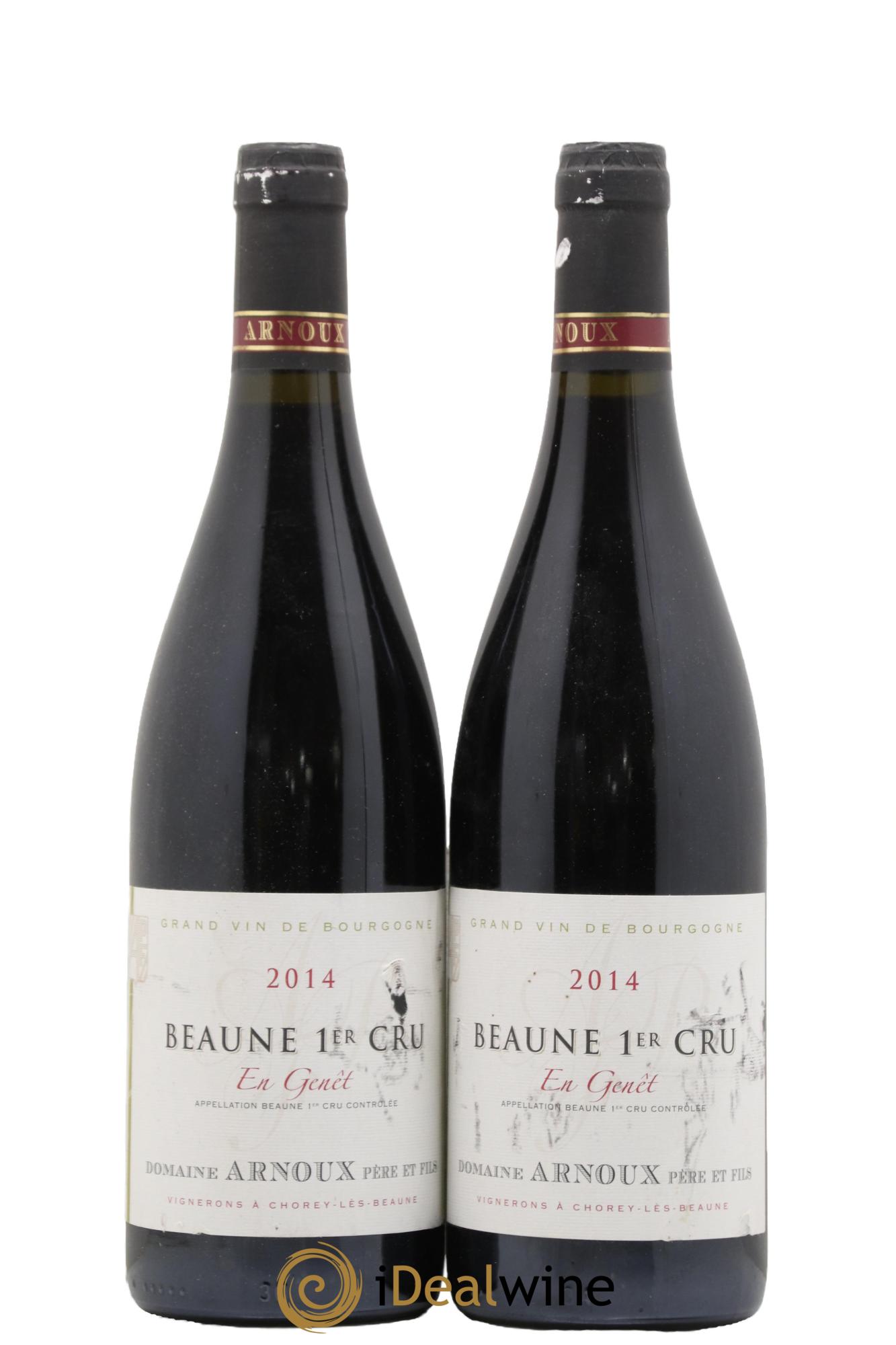 Beaune 1er Cru En Genêt Domaine Arnoux Père et Fils 2014 - Lot de 2 bouteilles - 0