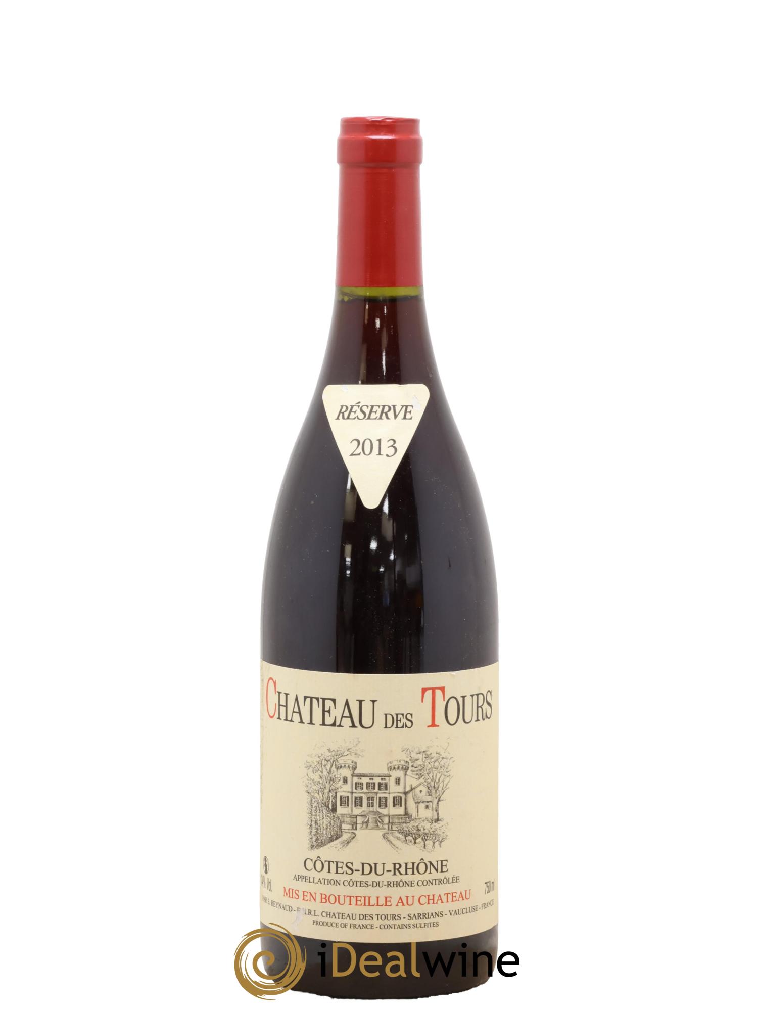 Côtes-du-Rhône Château des Tours Emmanuel Reynaud 2013 - Lot de 1 bouteille - 0